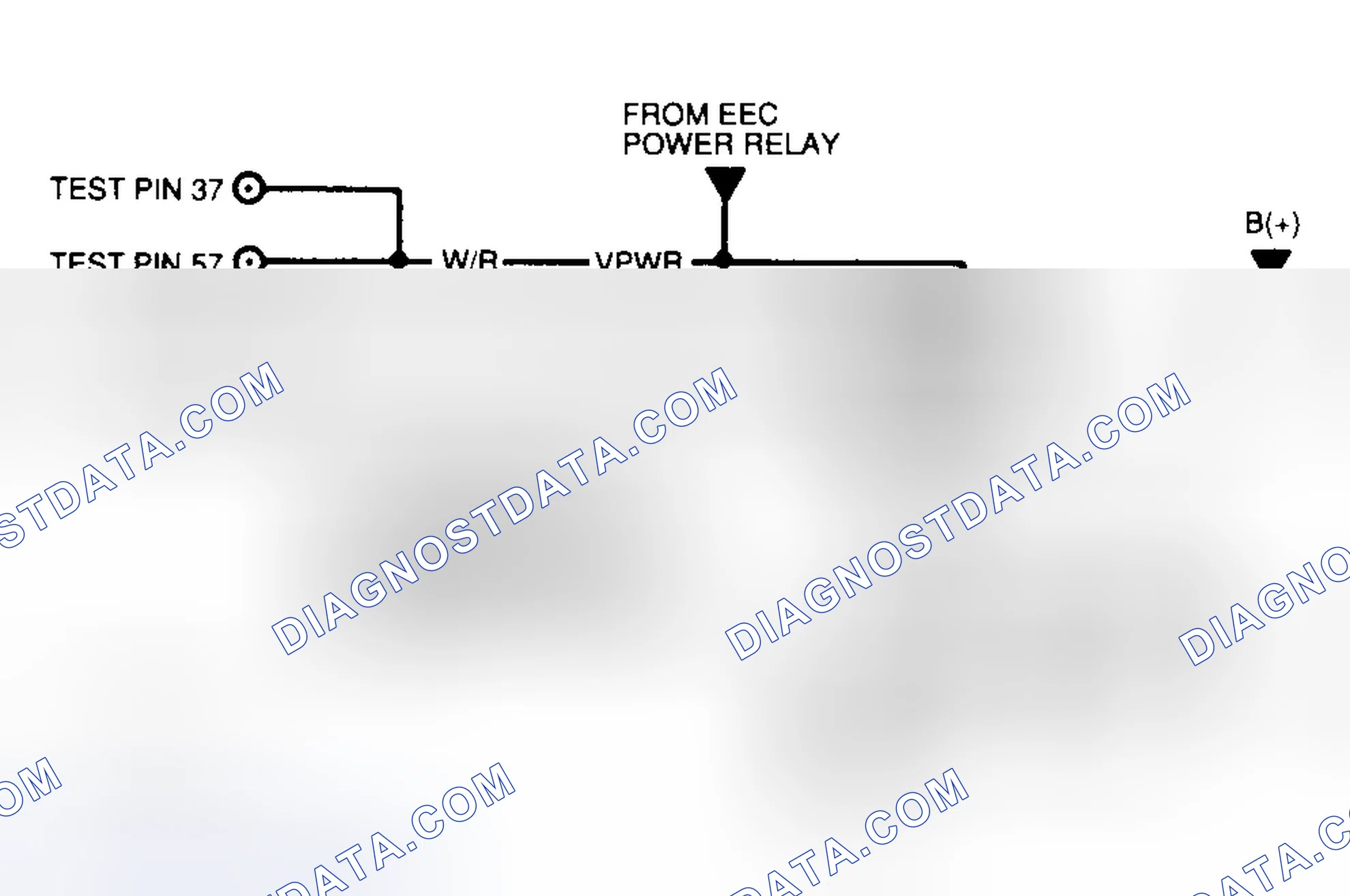Scheme 19: Fuel Pump Monitor Circuit Diagram (J1 - 626 2.0L A/T)
