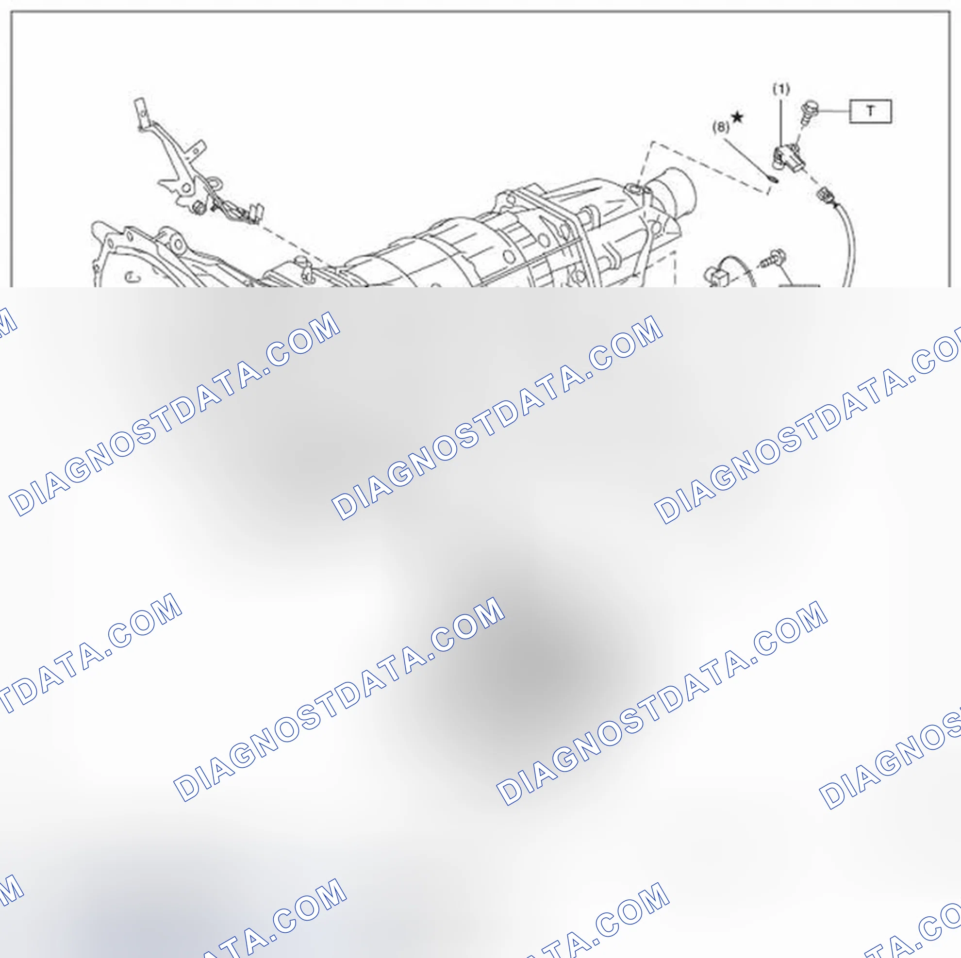 Scheme 185: CONTROL VALVE & TRANSMISSION HARNESS