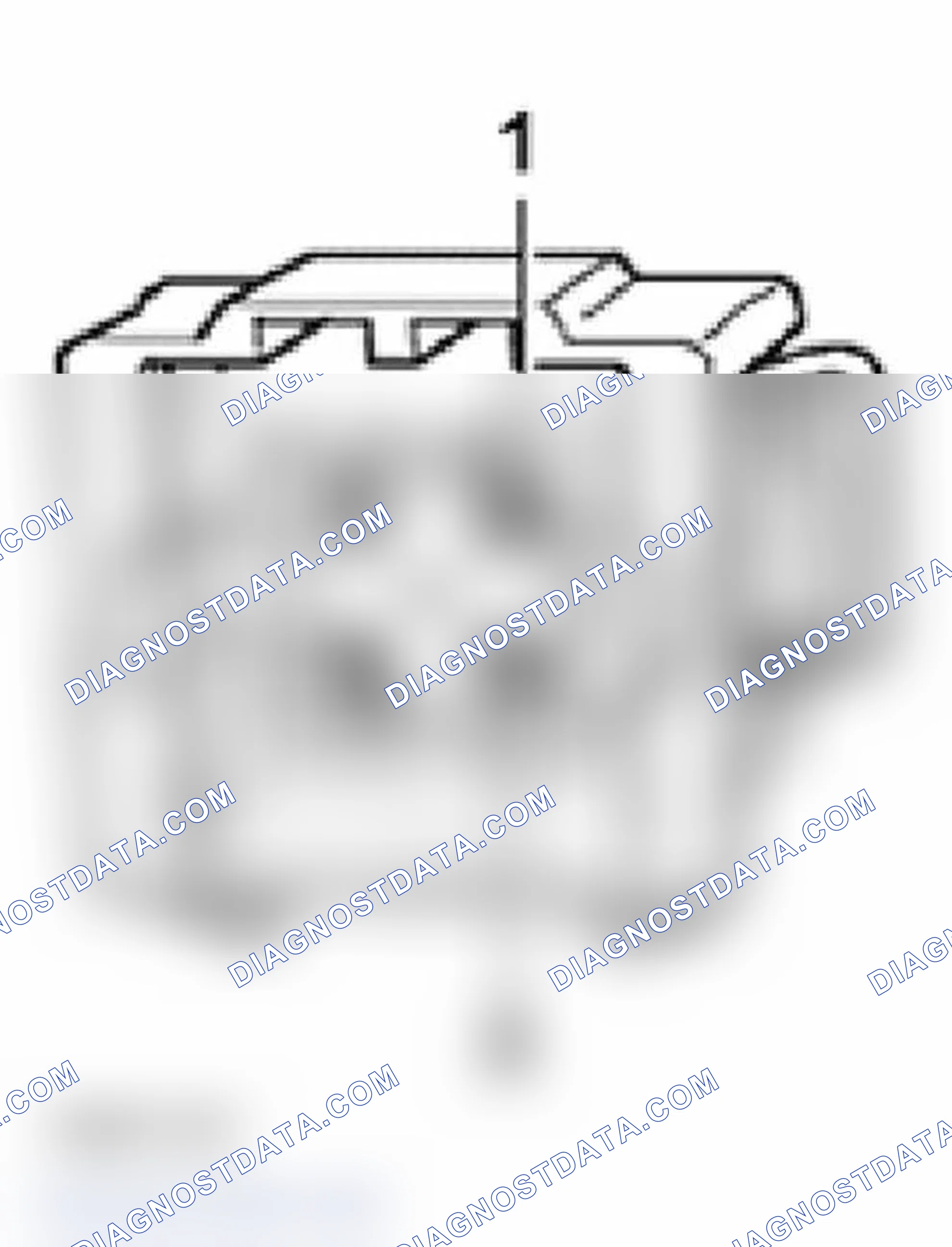 Scheme 15: Coolant temperature sensor with square connector