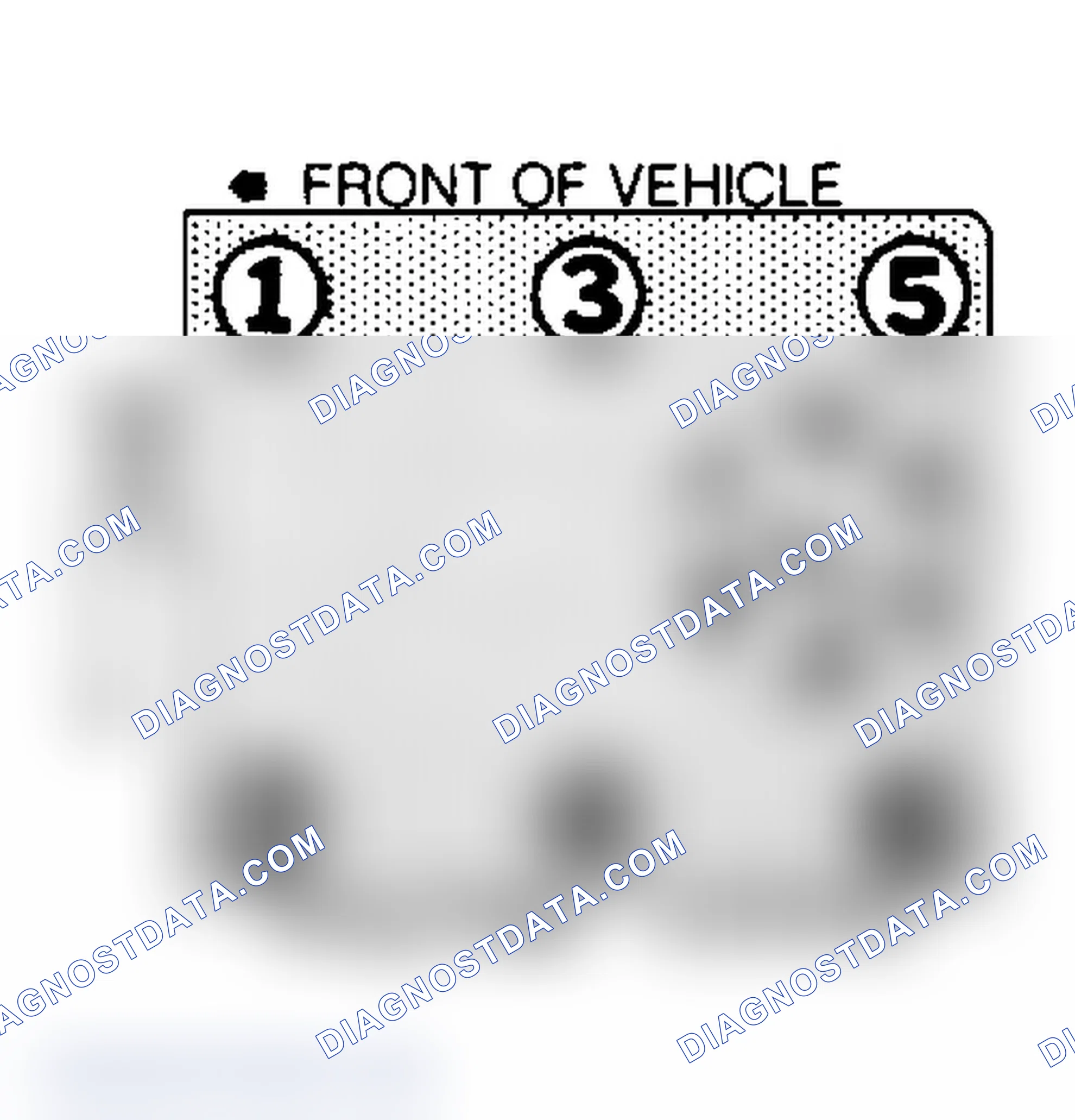 Scheme 2: Firing Order & Timing Marks (2.8L)