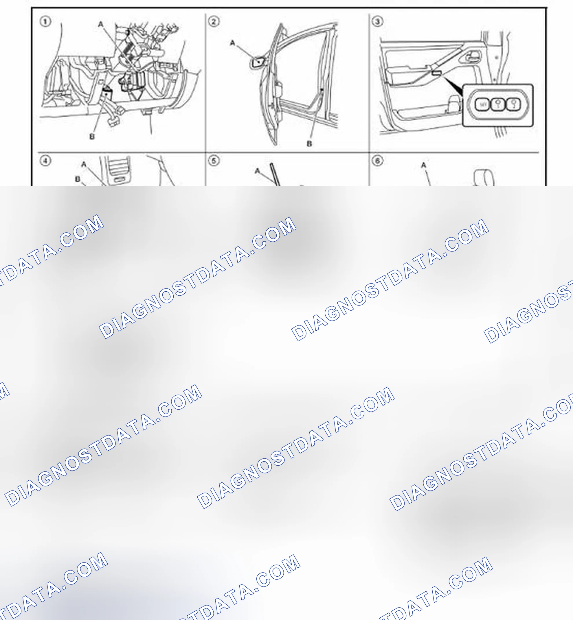 Scheme 156: EXIT ASSIST FUNCTION: Component Parts Location