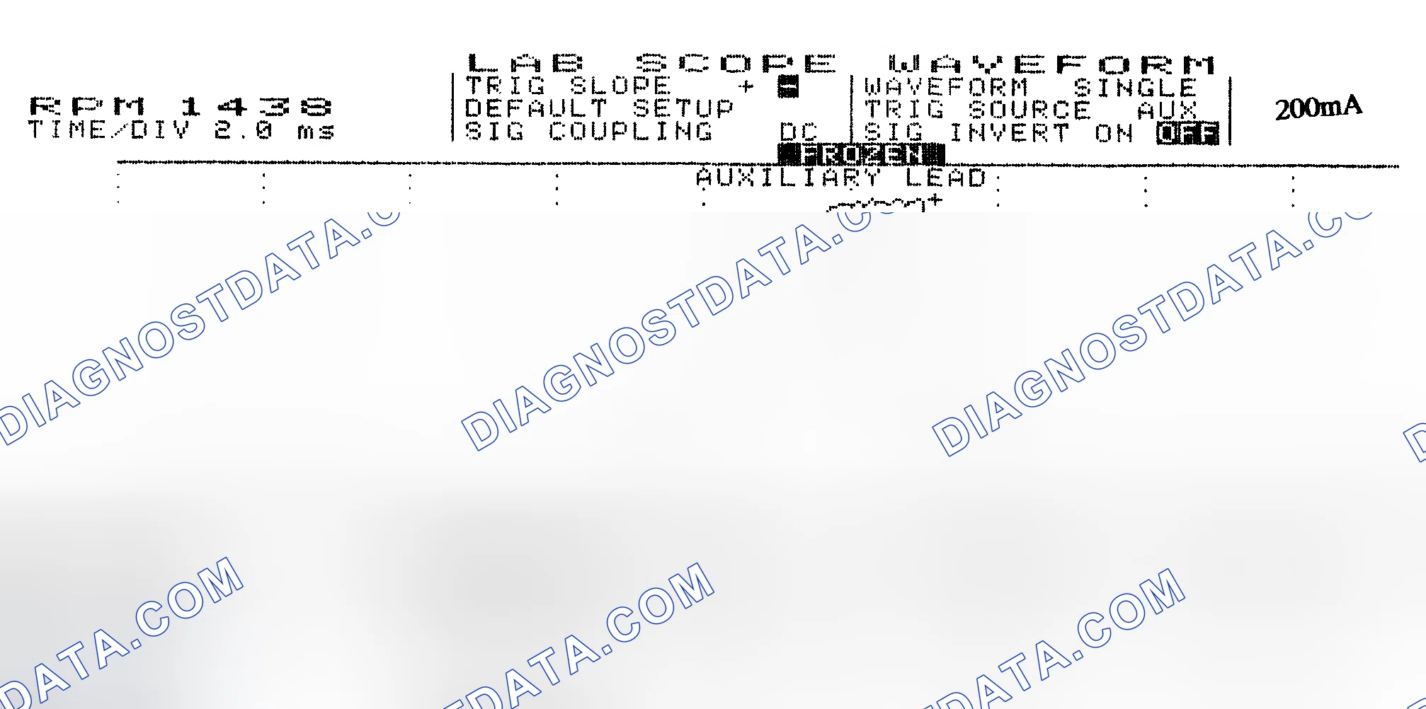 Scheme 15: Single Injector w/Normal Current Flow - Current Pattern
