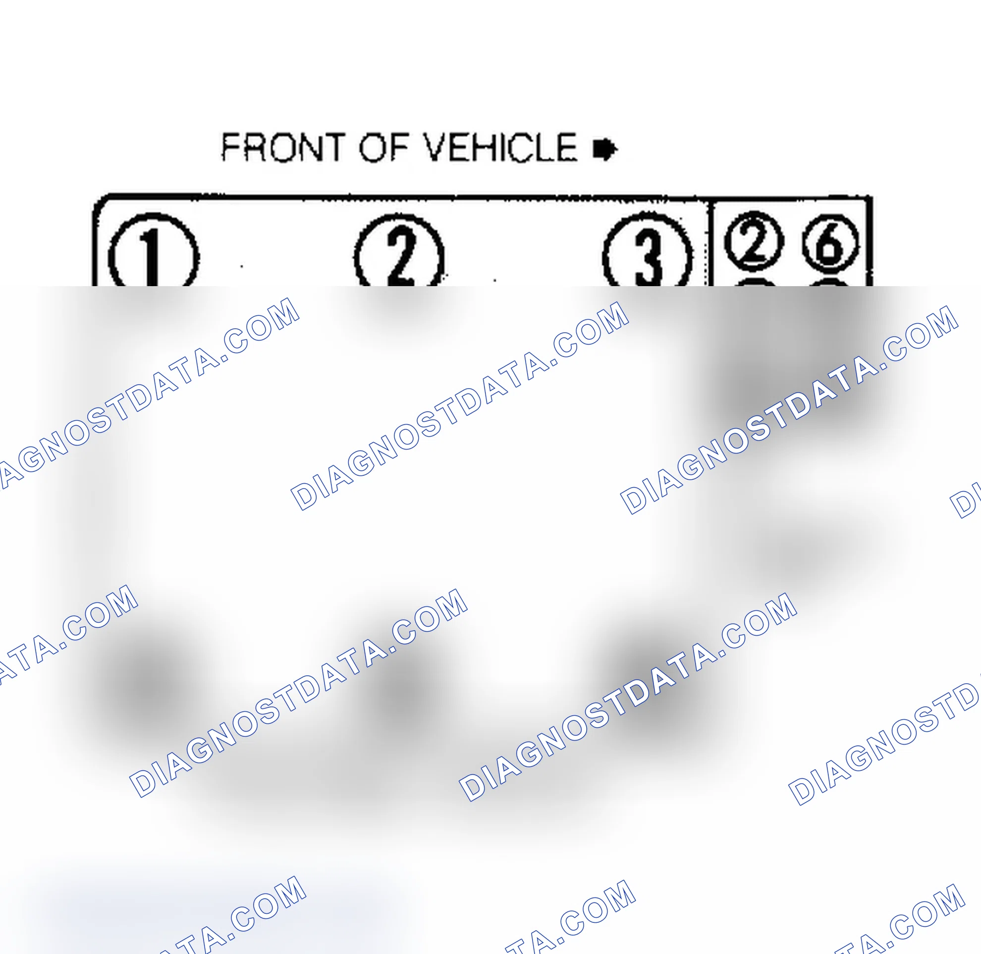 Scheme 5: Firing Order (3.0L - VIN U)