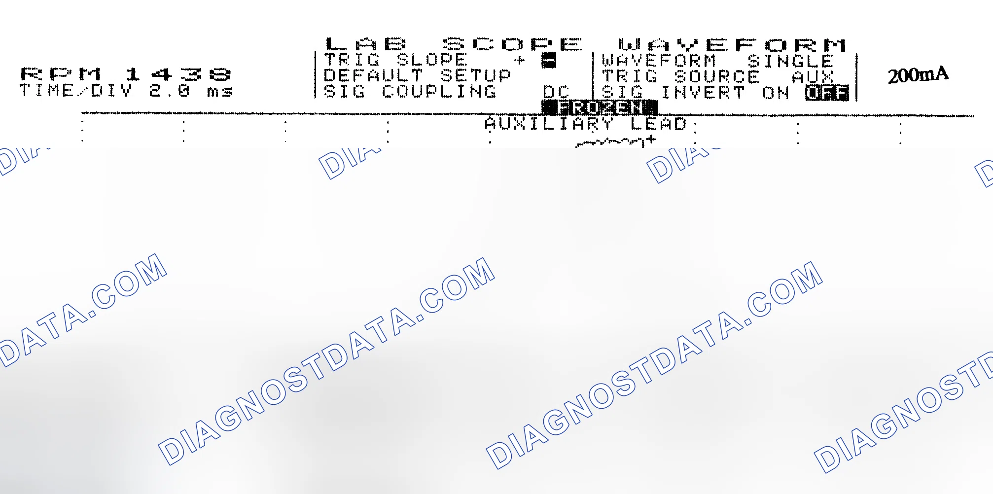 Scheme 15: Single Injector w/Normal Current Flow - Current Pattern