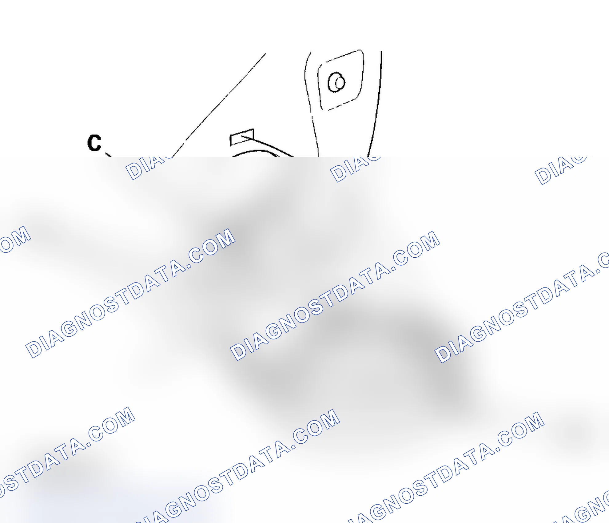 Scheme 14: Front Speaker-Without BOSE Sound System