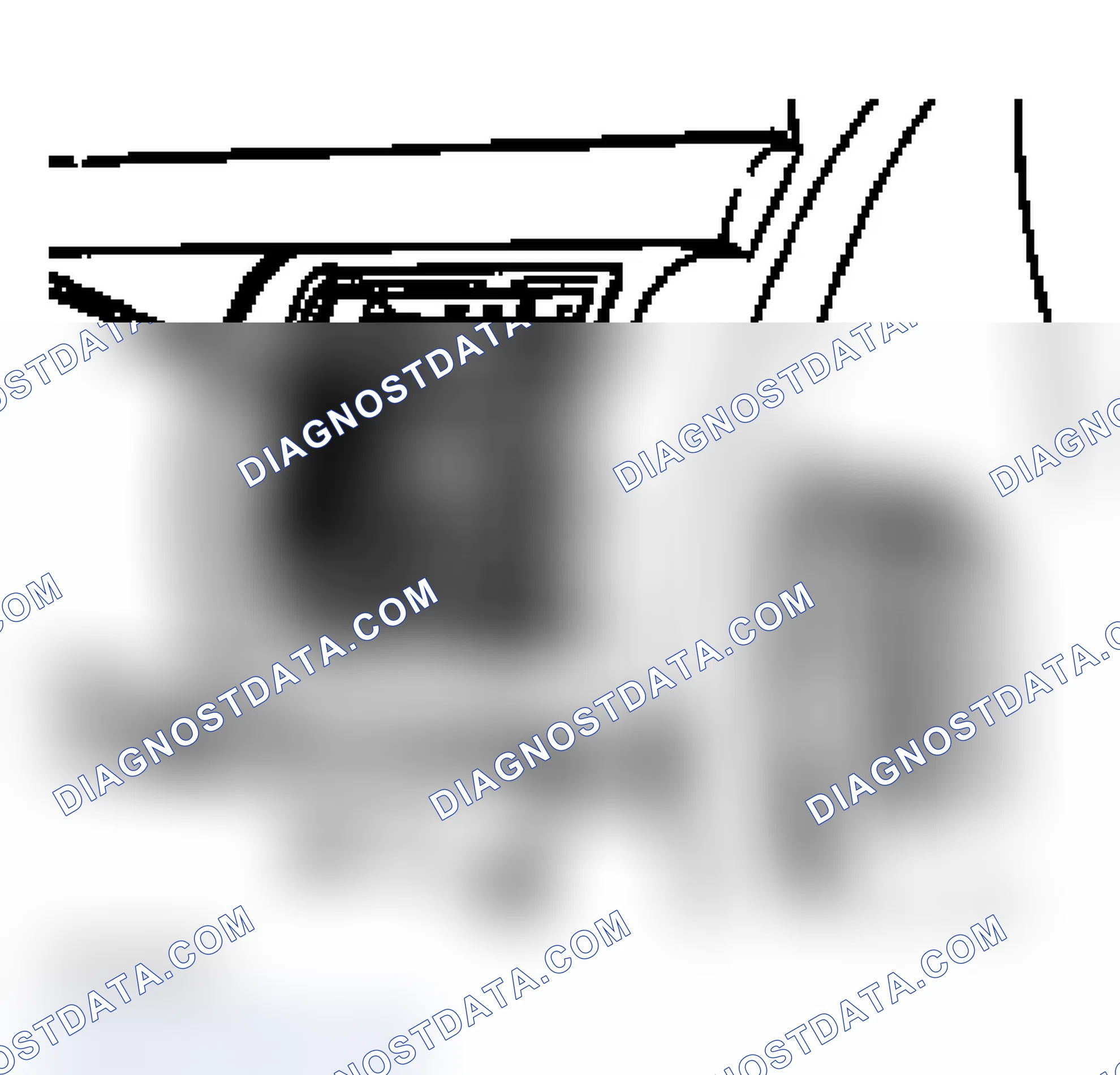 Scheme 93: Lower air outlet in right (left) of instrument panel, removing and installing