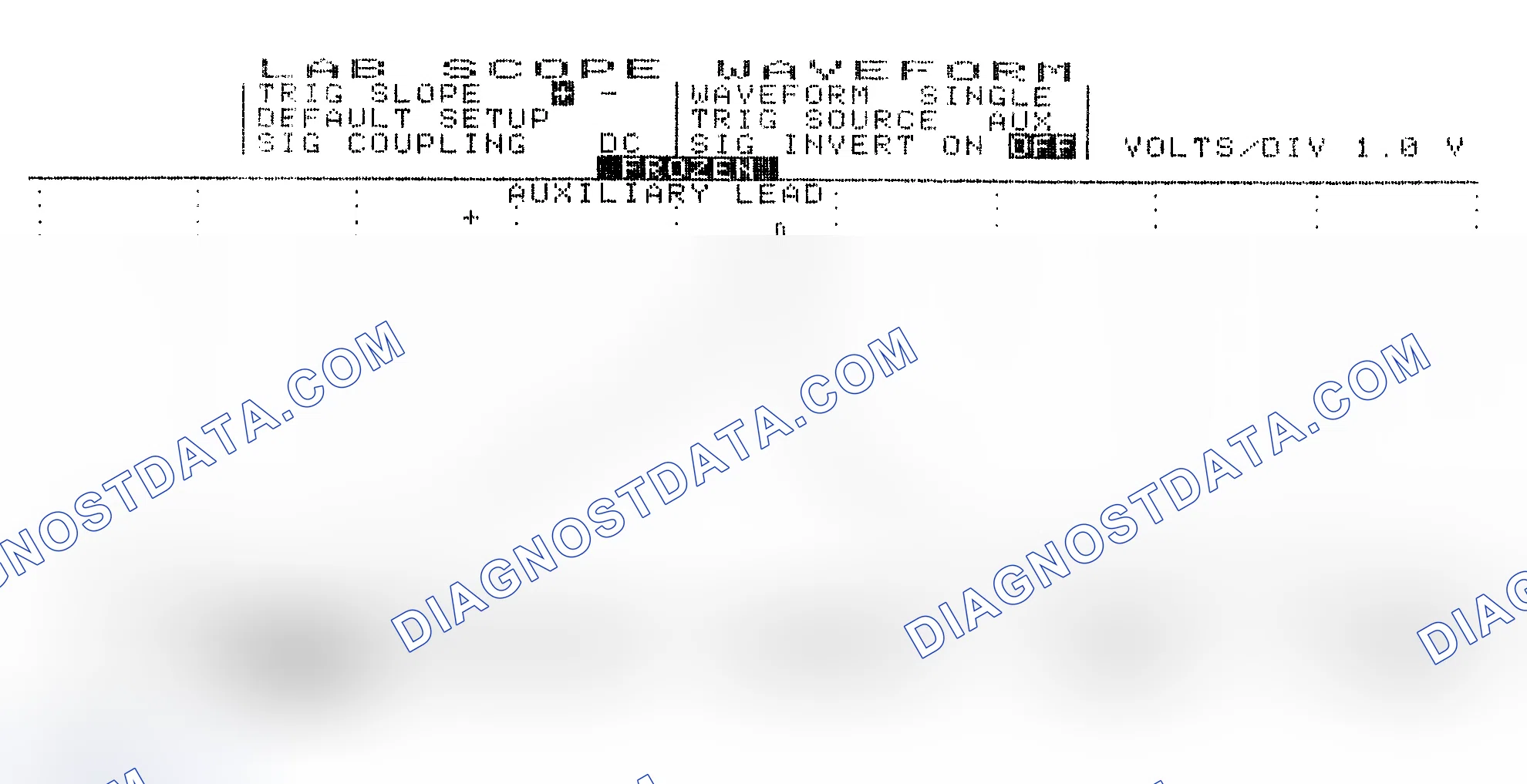 Scheme 19: Single Injector w/Excessive Current Flow - Current Pattern