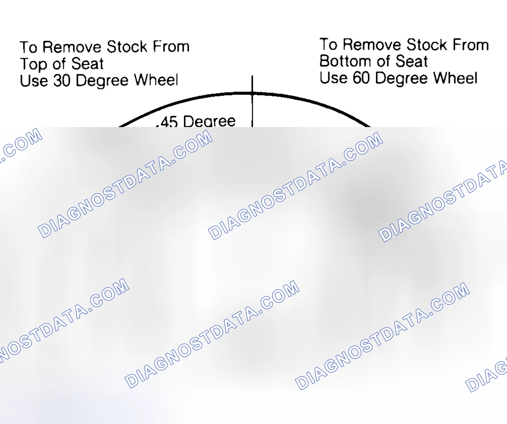 Scheme 19: Adjusting Valve Seat Width