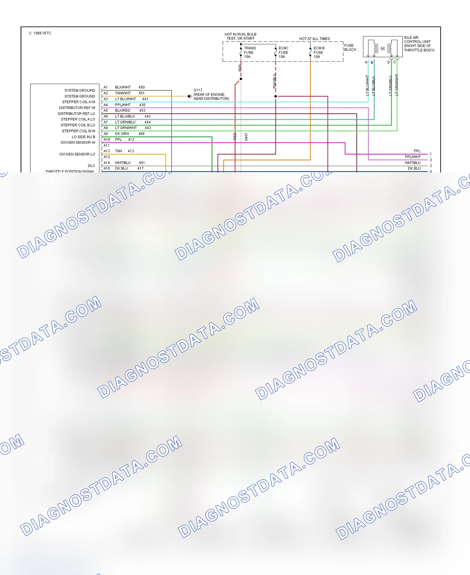Scheme 106: Wiring Diagram (Van - 5.7L With 4L60-E - 1 Of 3)