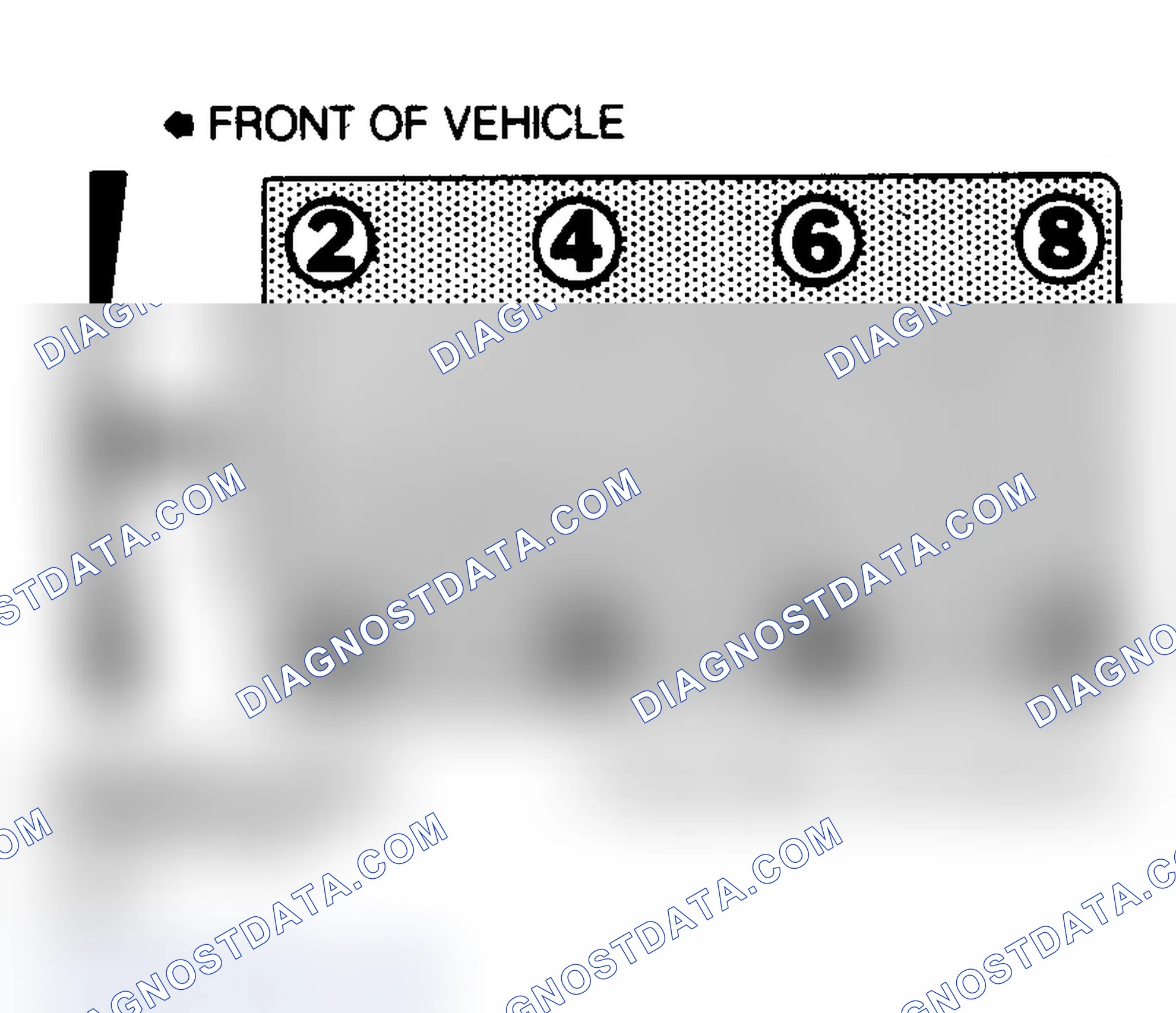 Scheme 3: Firing Order (6.5L Diesel)
