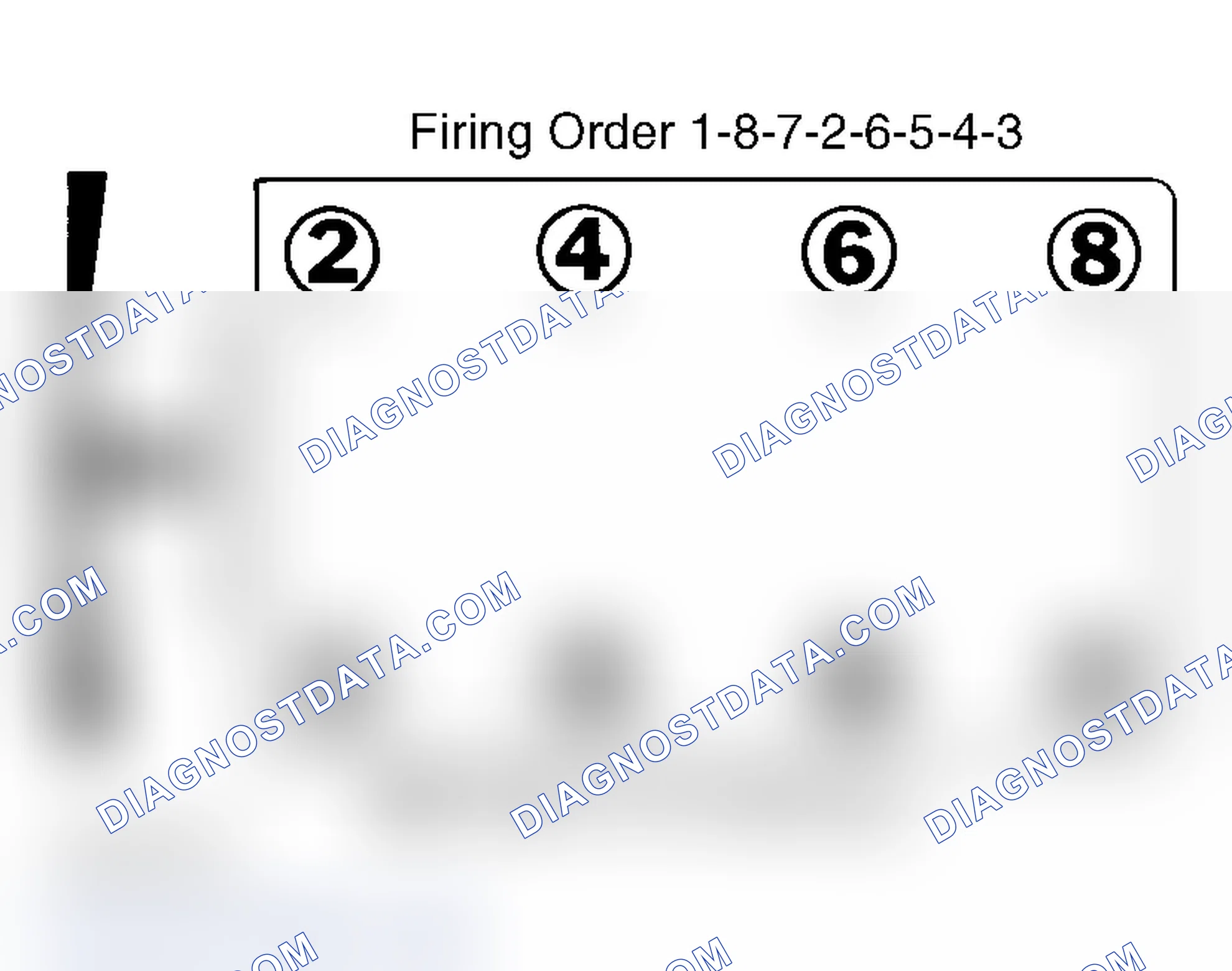 Scheme 4: Firing Order (4.8L, 5.3L, 6.0L & 6.5L Diesel)