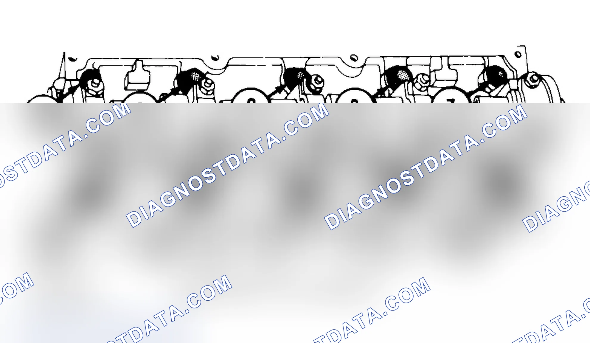 Scheme 3: Typical Cylinder Head Tightening or Loosening Sequence
