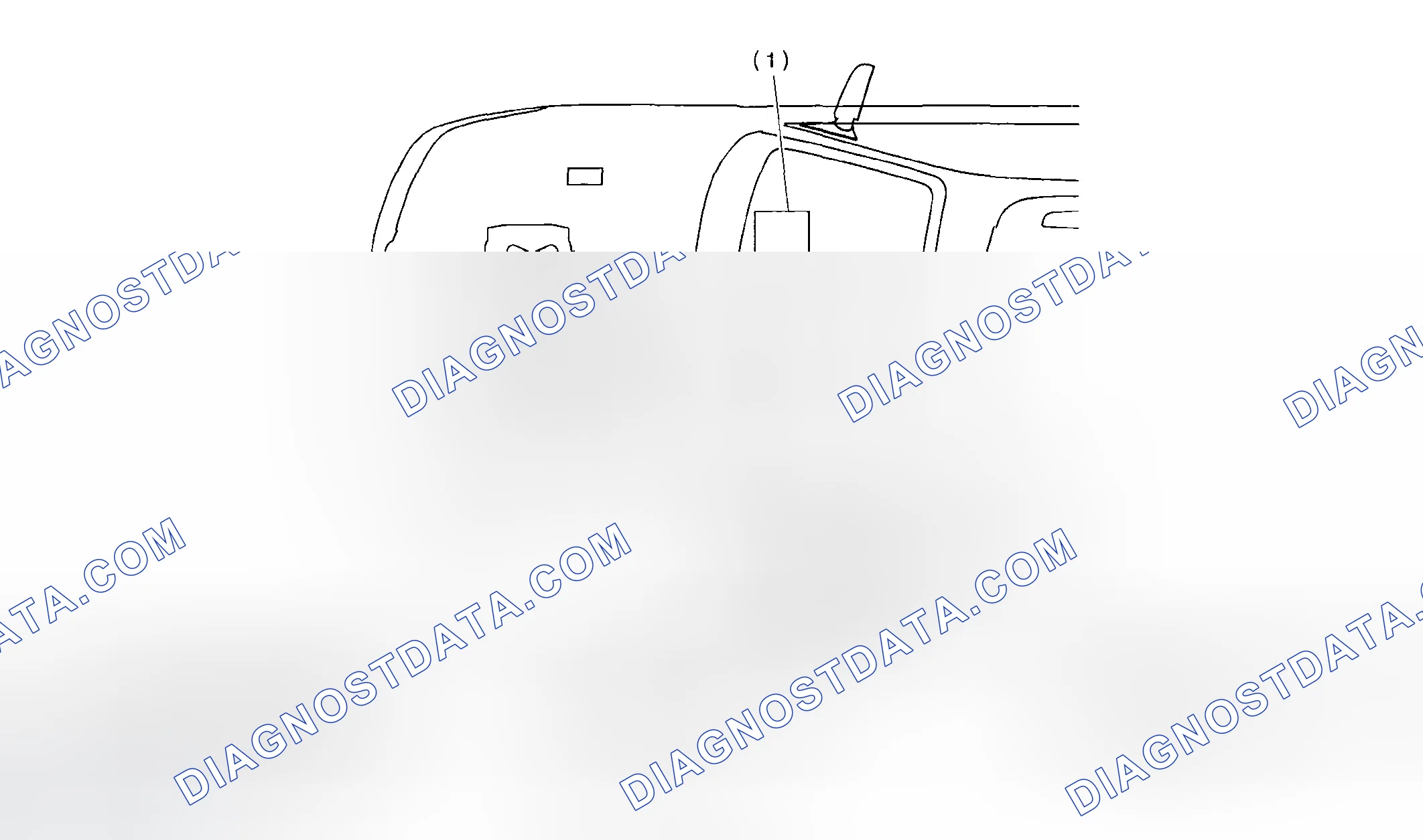 Scheme 717: Locating Electrical Components (Control Module Related - 1 Of 2)