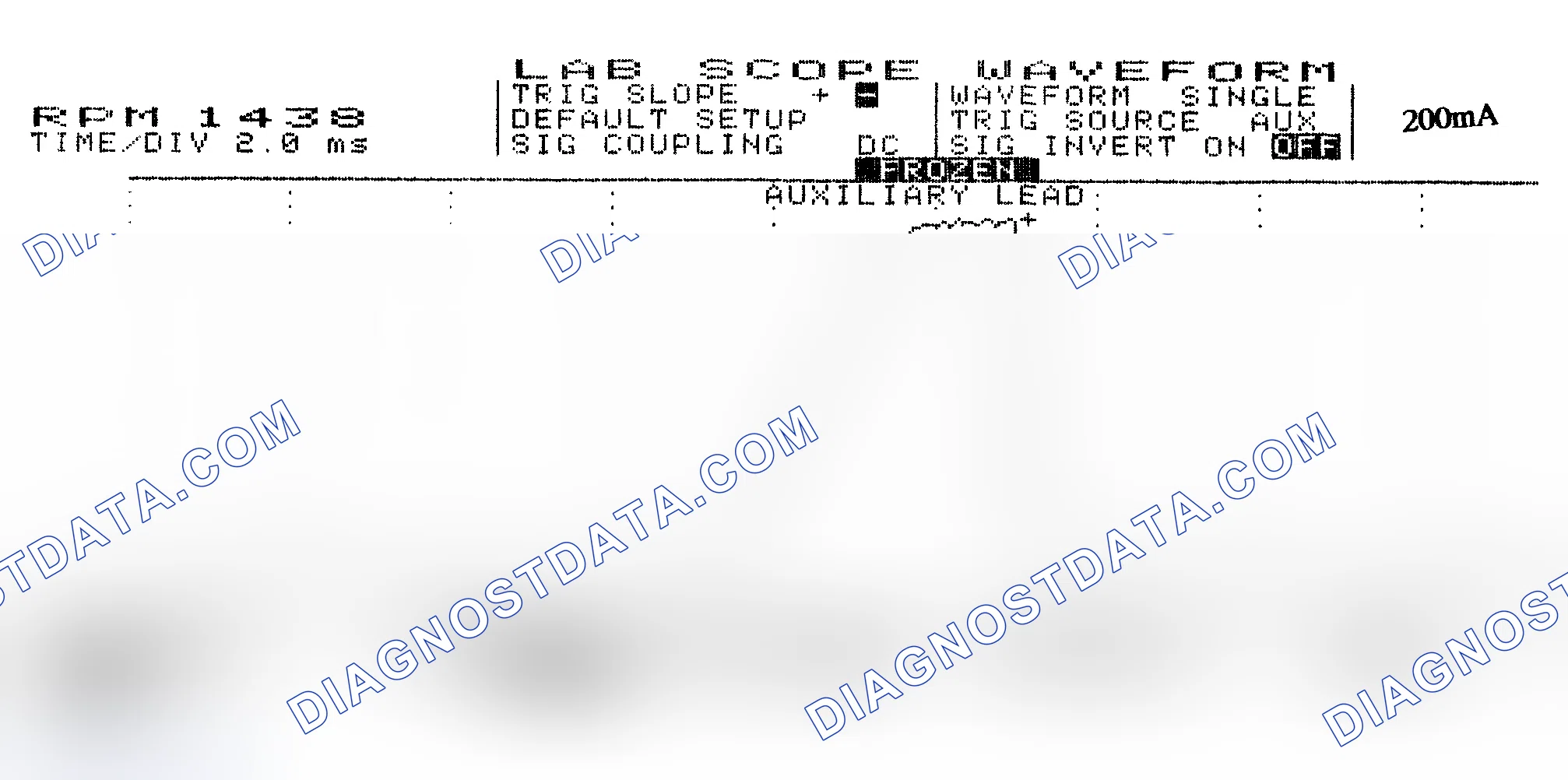 Scheme 15: Single Injector w/Normal Current Flow - Current Pattern
