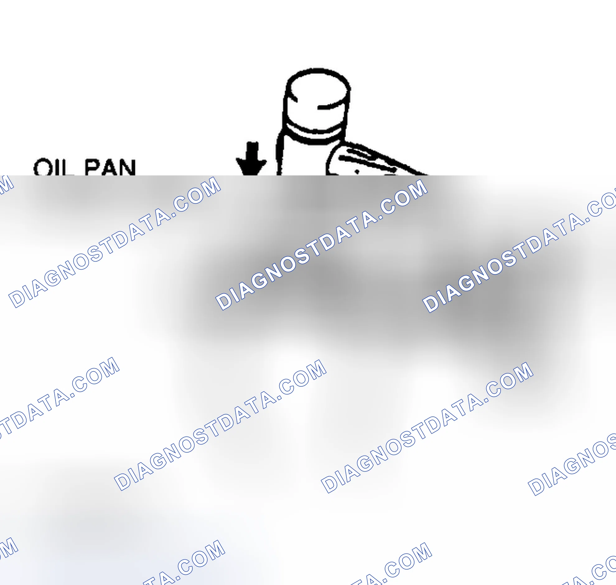Scheme 9: Oil Pan Removal Note