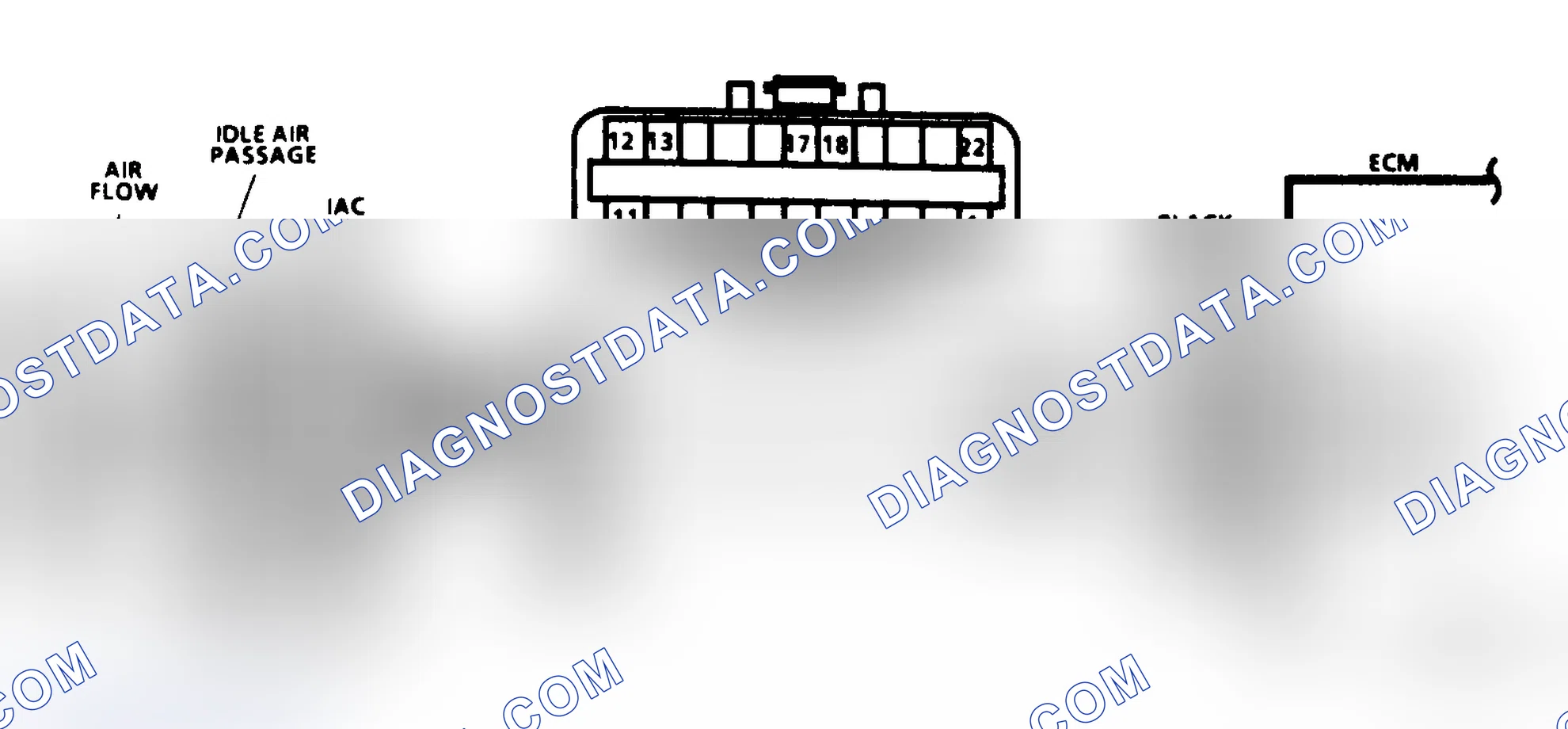 Scheme 227: Code 35, Idle Air Control (IAC), Schematic