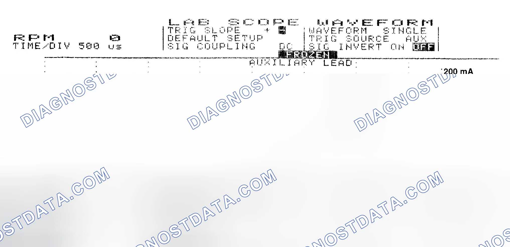 Scheme 17: Single Injector w/Normal Current Flow - Current Pattern