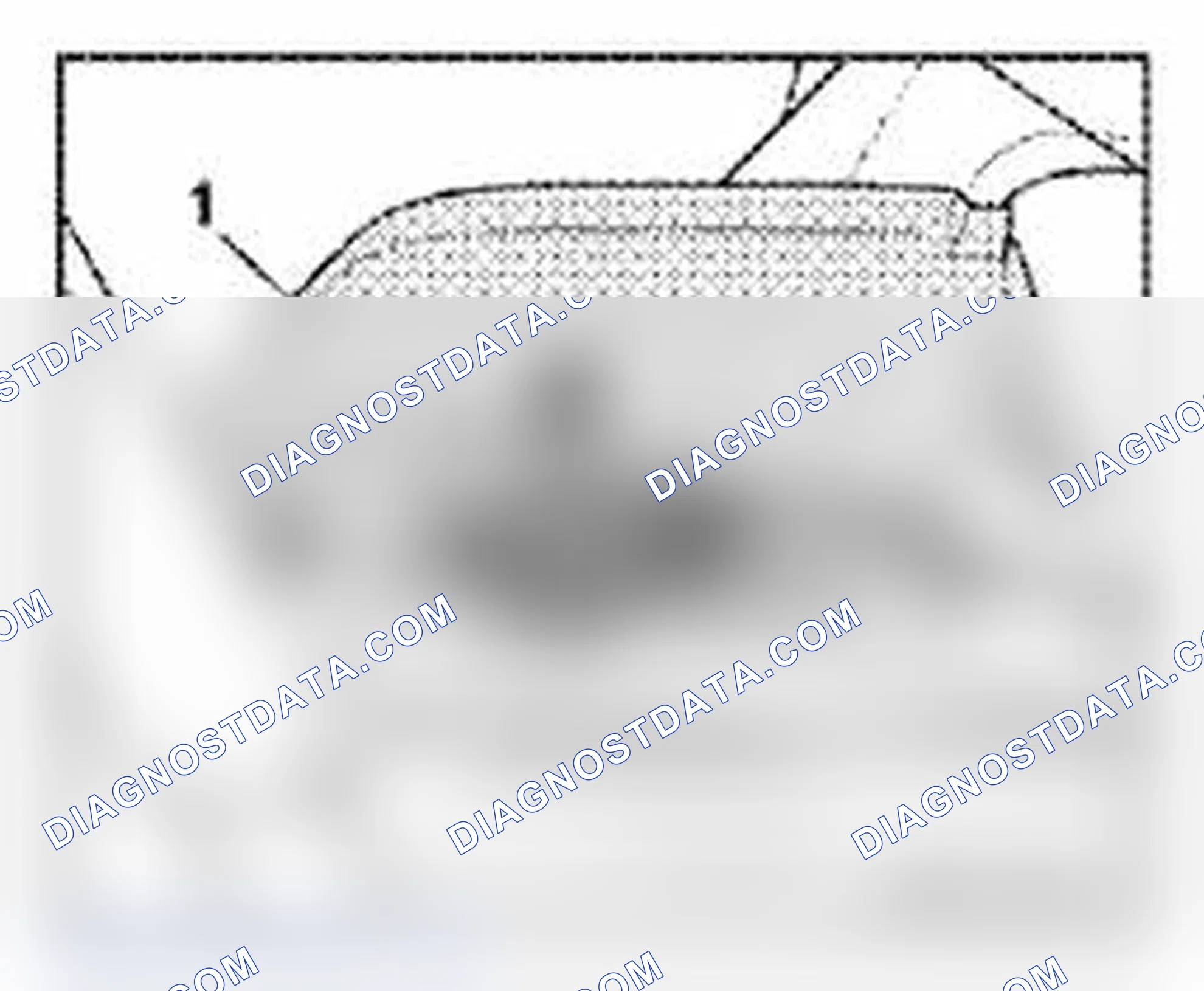 Scheme 255: Front Parking Aid Warning Buzzer H15 at left belt webbing guide, removing and installing - Sedan up