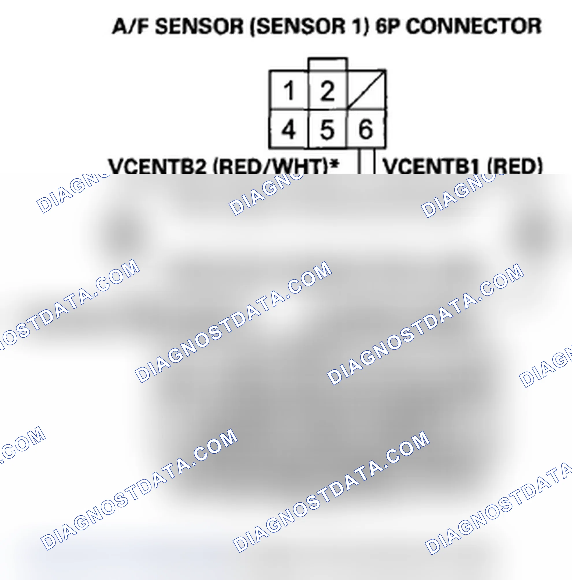 Scheme 183: DTC P2243: Rear A/F Sensor (Bank 1, Sensor 1) VCENT Circuit High Voltage; DTC P2247: Front A/F Senso