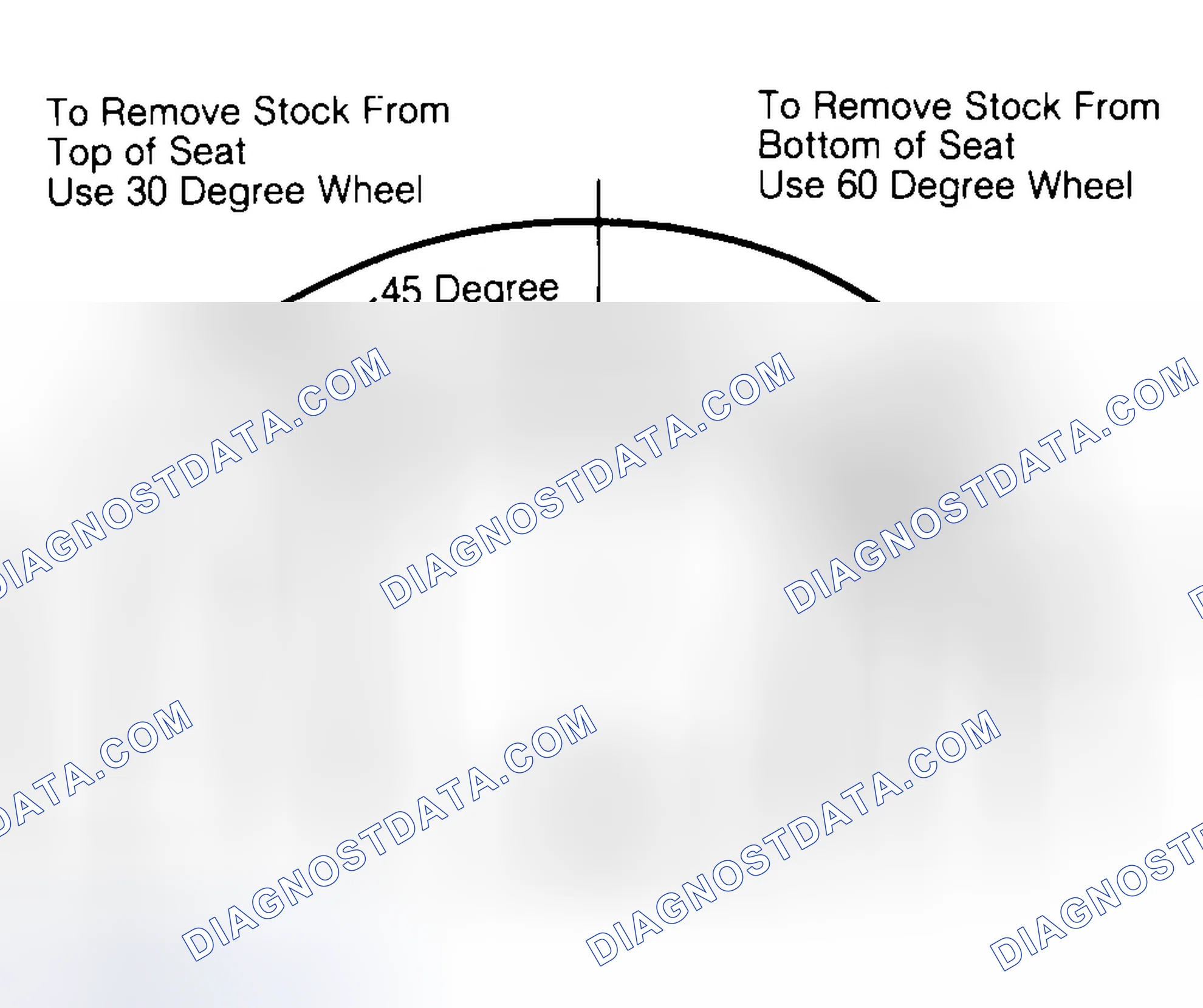Scheme 19: Adjusting Valve Seat Width