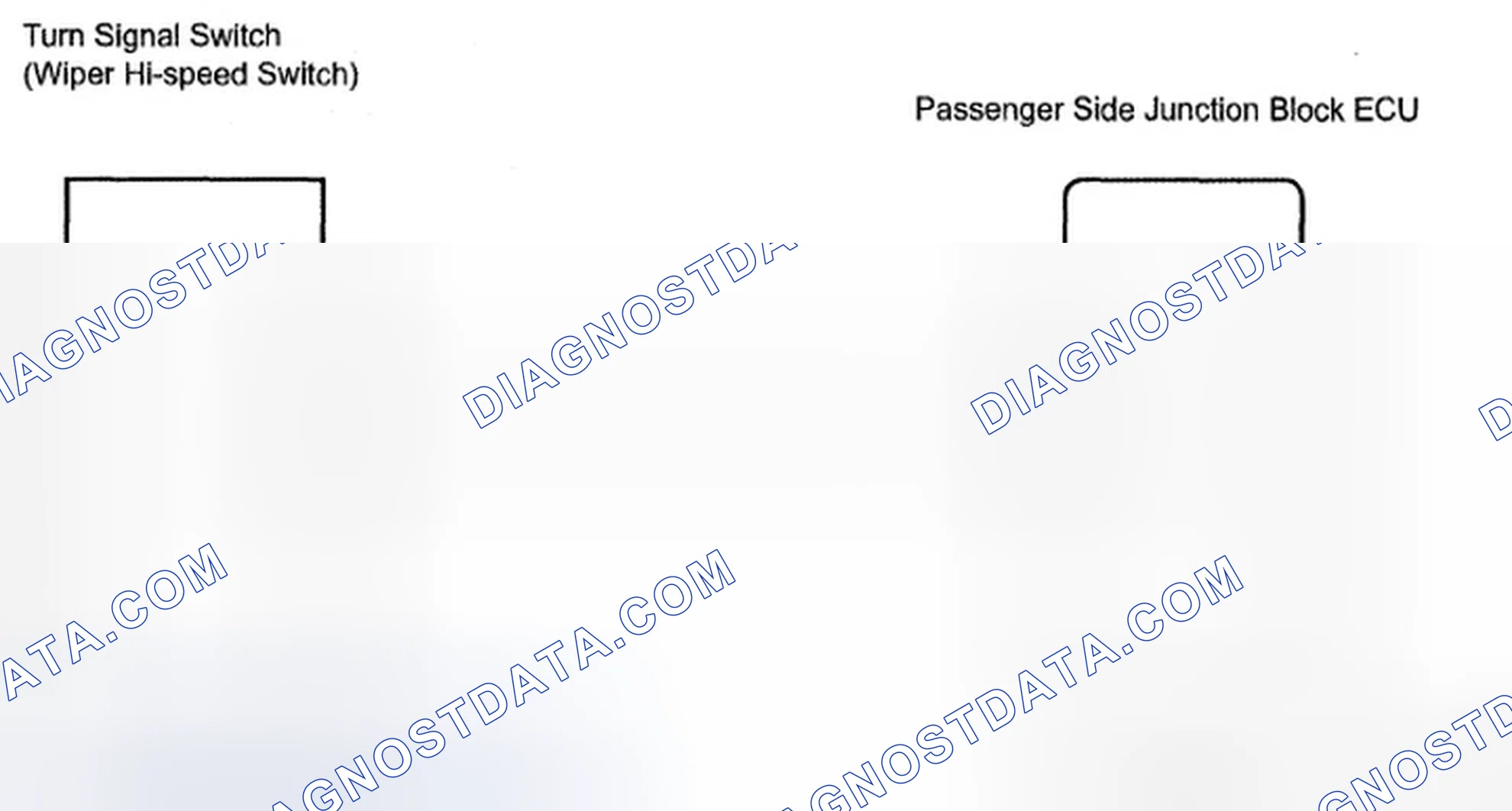 Scheme 6: Wiper Switch (HI Speed) - Wiring Diagram