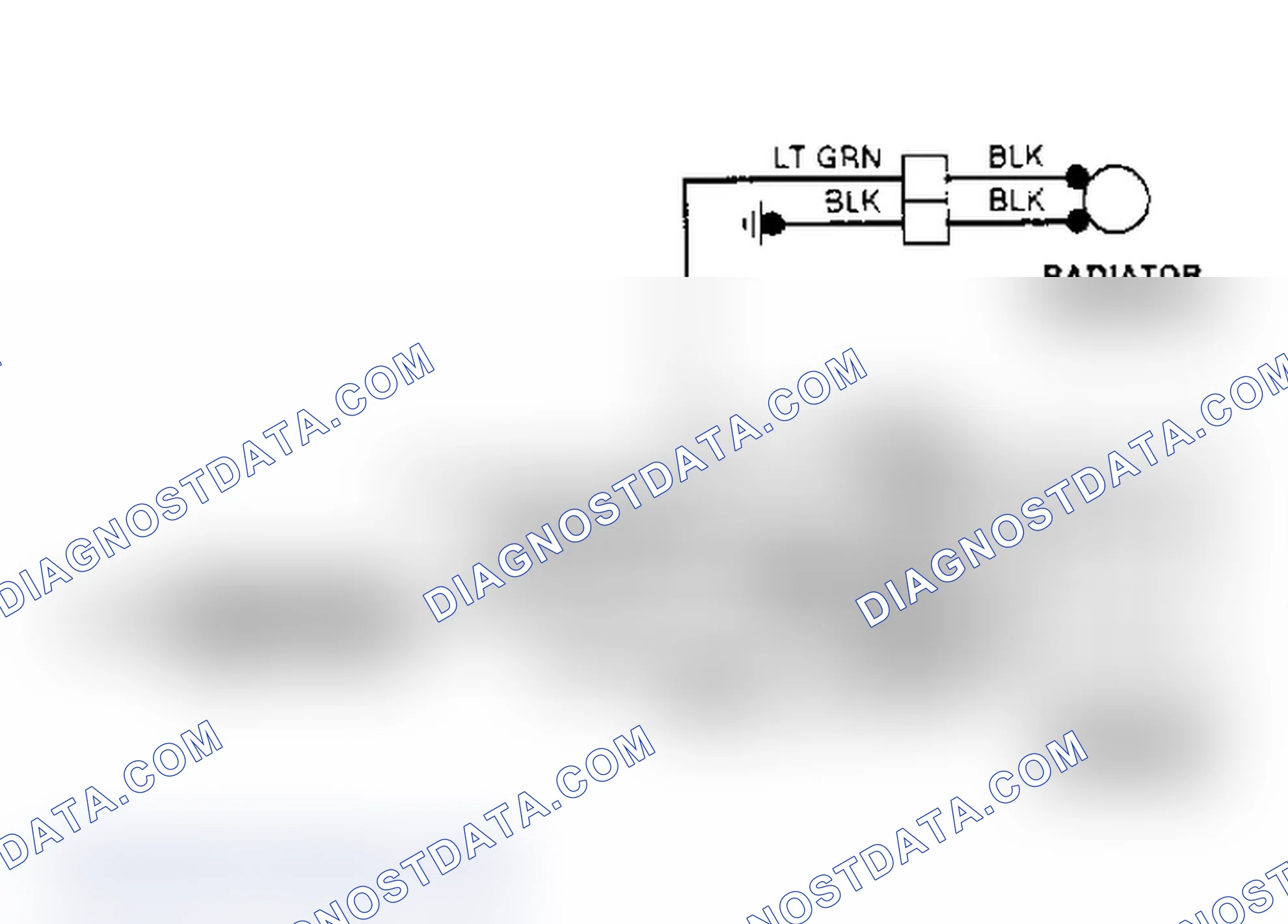 Scheme 7: Electric Cooling Fan Schematic (Daytona & LeBaron Coupe/Convertible)