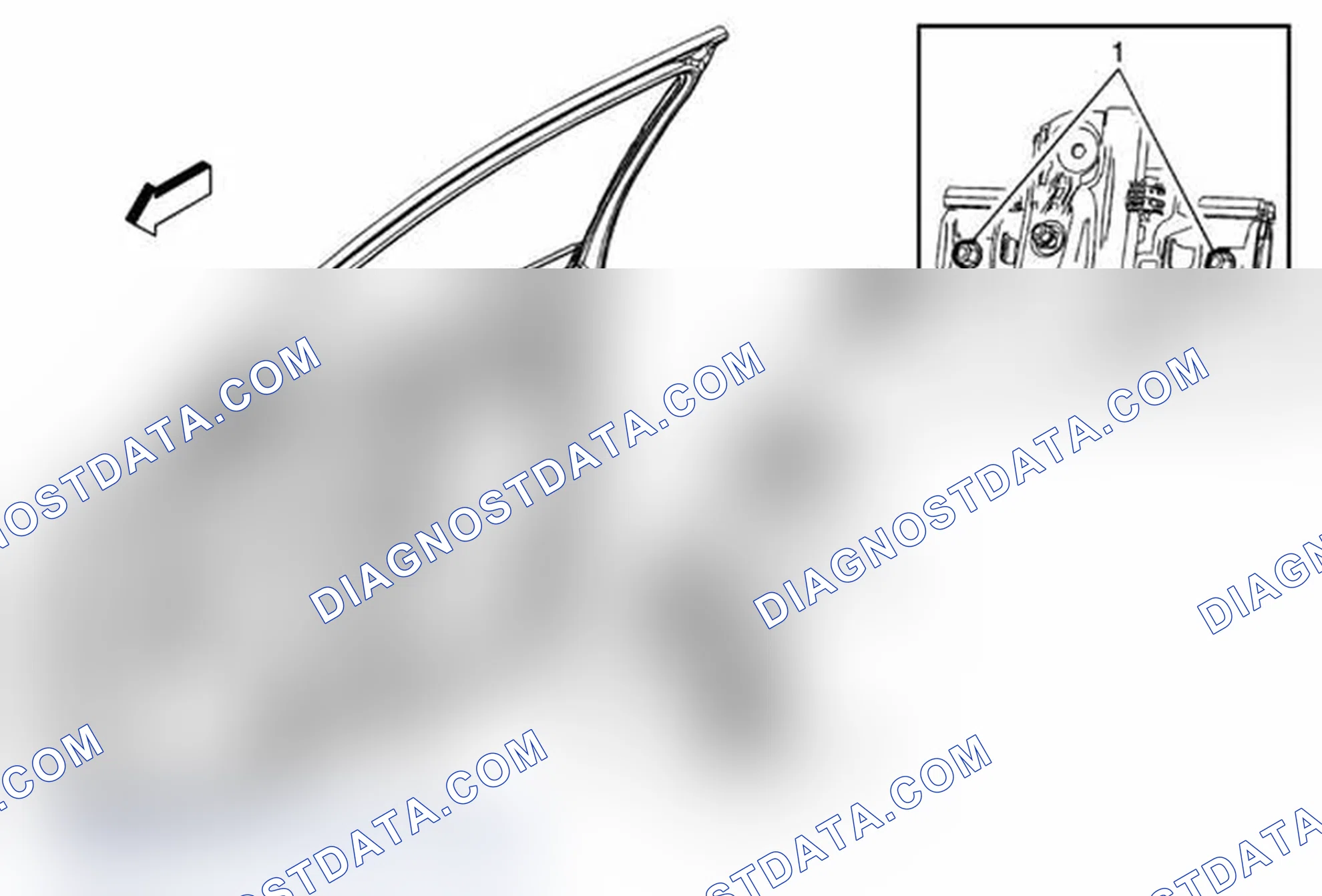 Scheme 7: Front Side Door Window Regulator Replacement