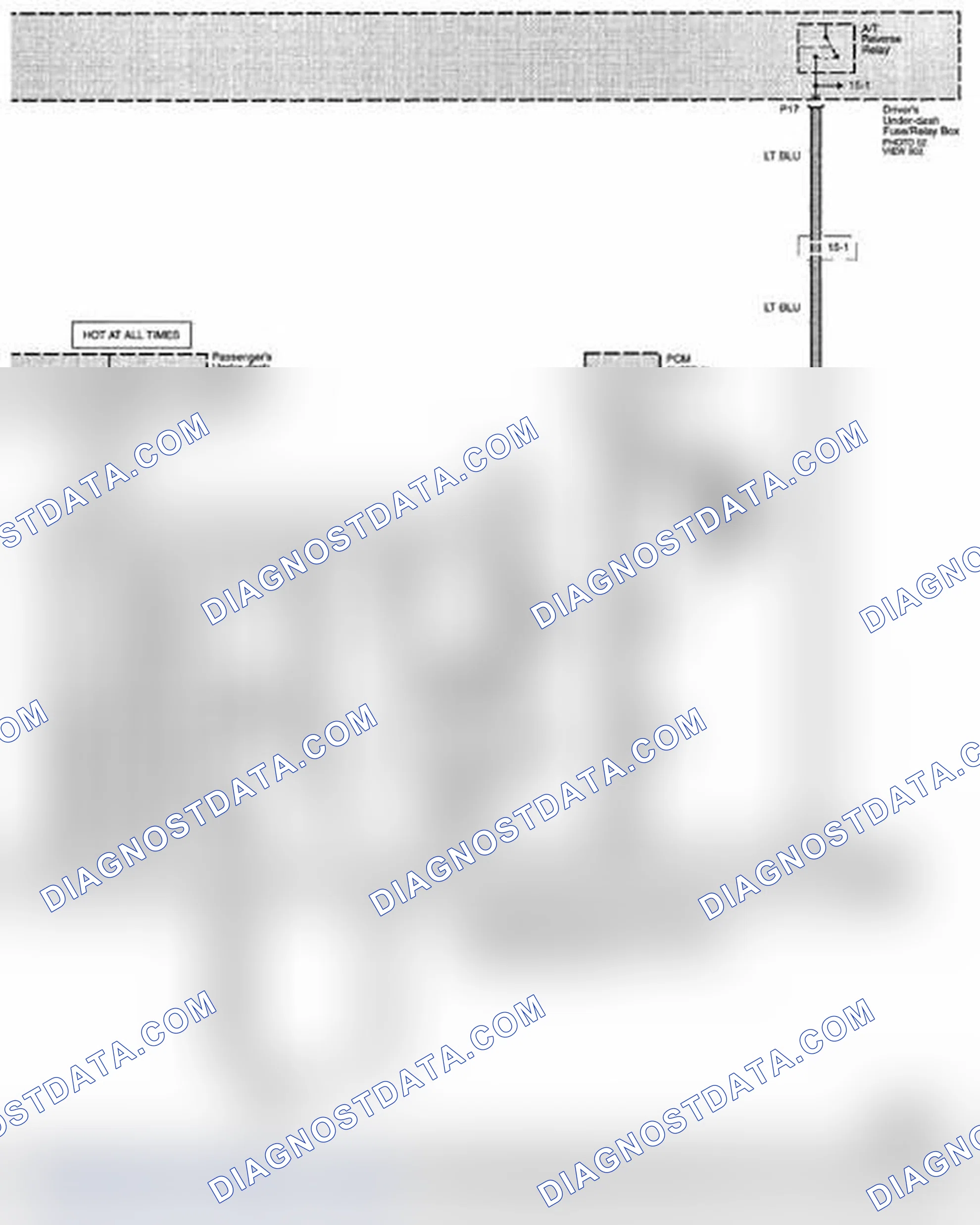 Scheme 328: Navigation System Circuit Diagram - Without AcuraLink (Page 156-5)