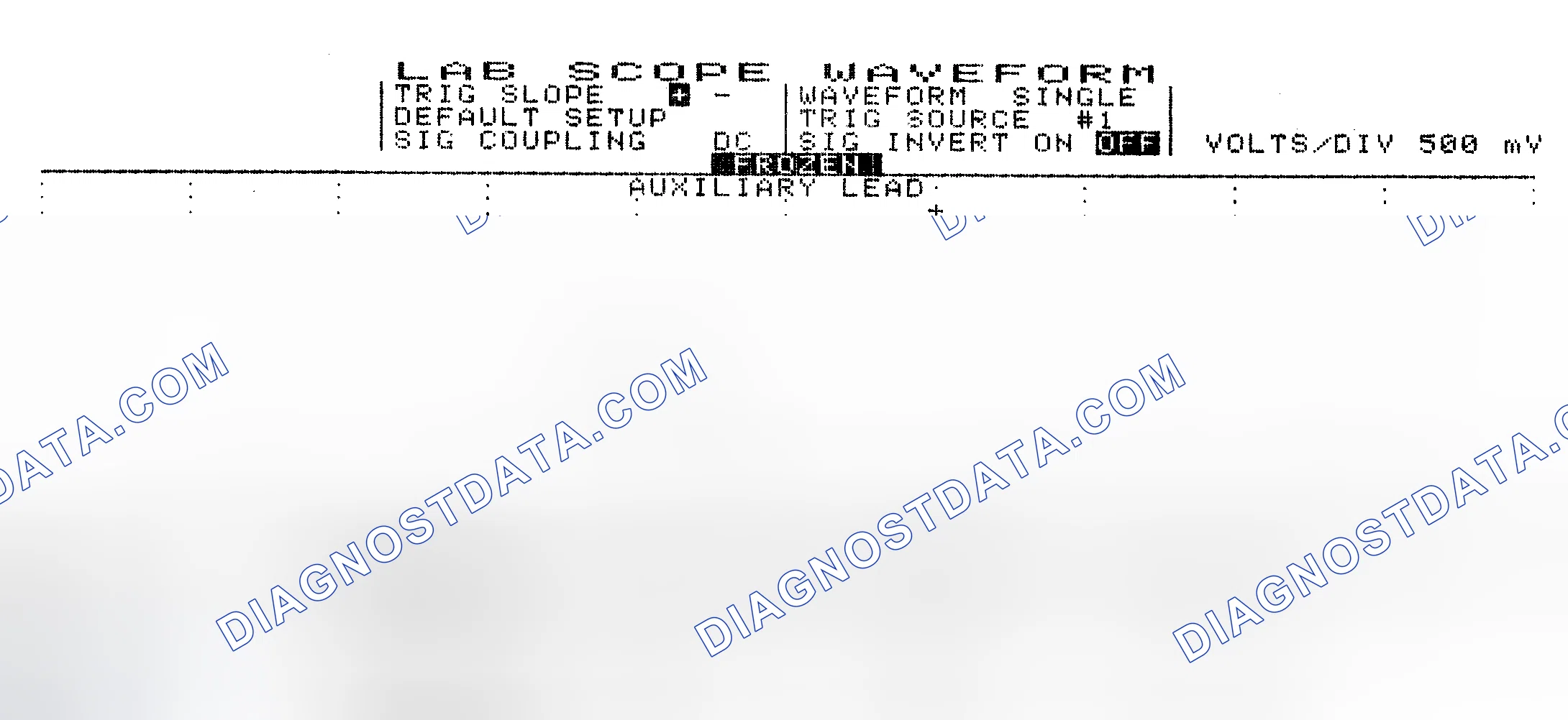Scheme 10: Single Injector w/Excessive Current Flow - Current Pattern