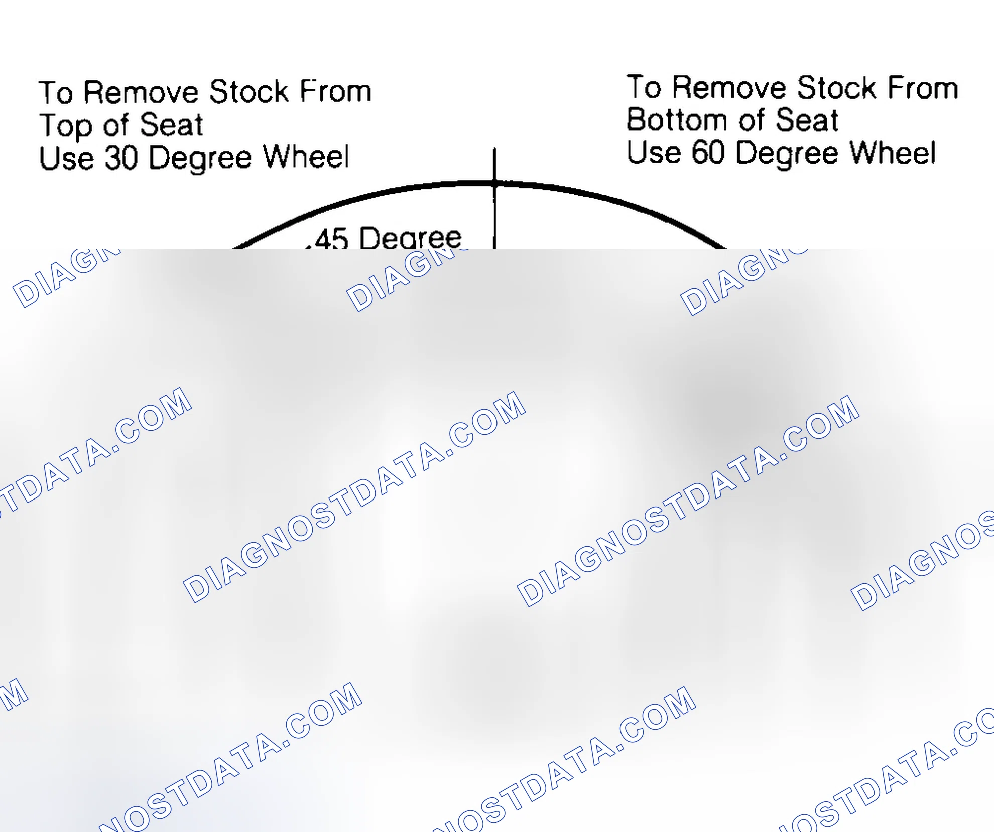 Scheme 19: Adjusting Valve Seat Width