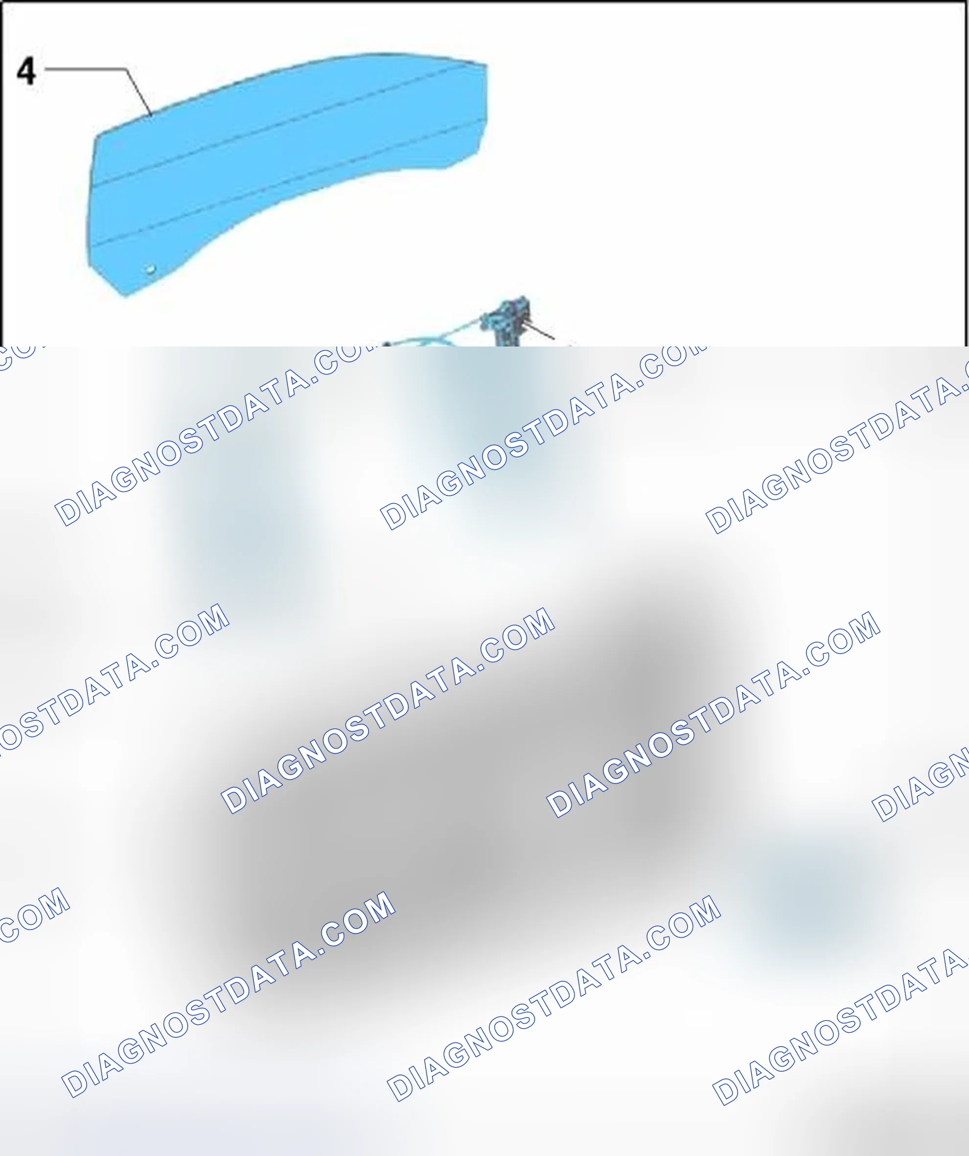 Scheme 27: FRONT DOOR WINDOW ASSEMBLY OVERVIEW