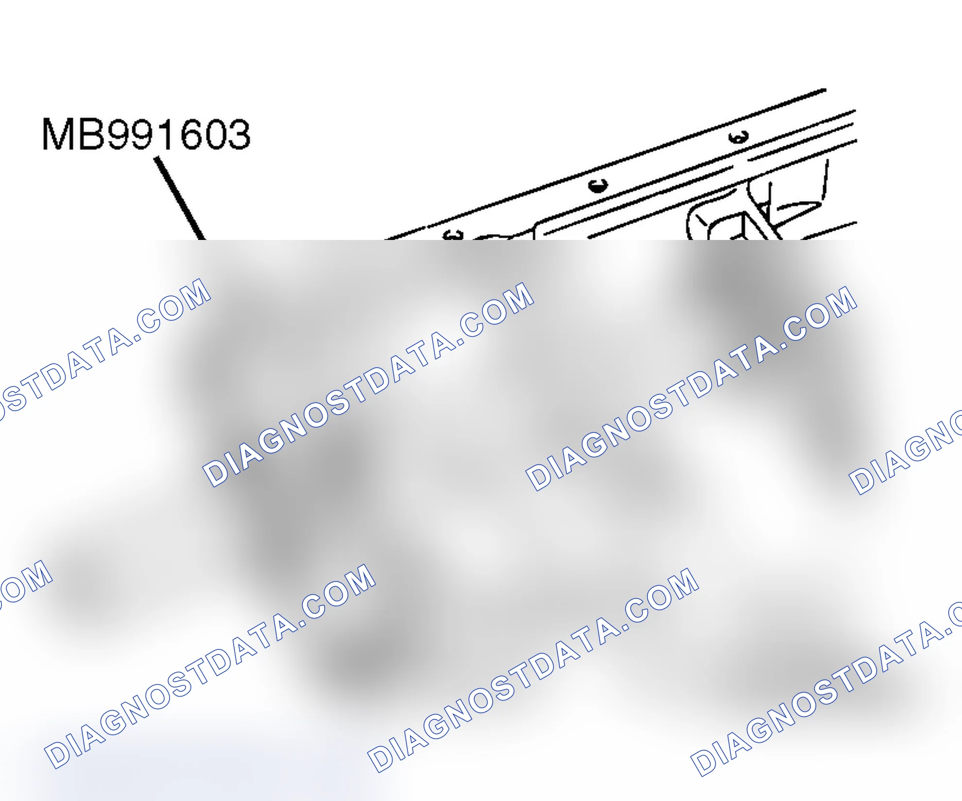 Scheme 847: >> A << COUNTERBALANCE SHAFT REAR BEARING, LEFT INSTALLATION