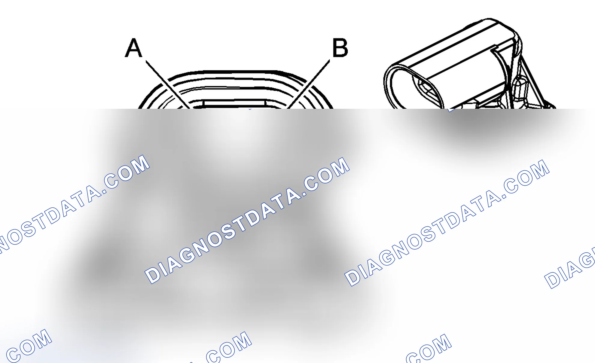 Scheme 487: Shock Absorber Actuator- Left Front (Z55)
