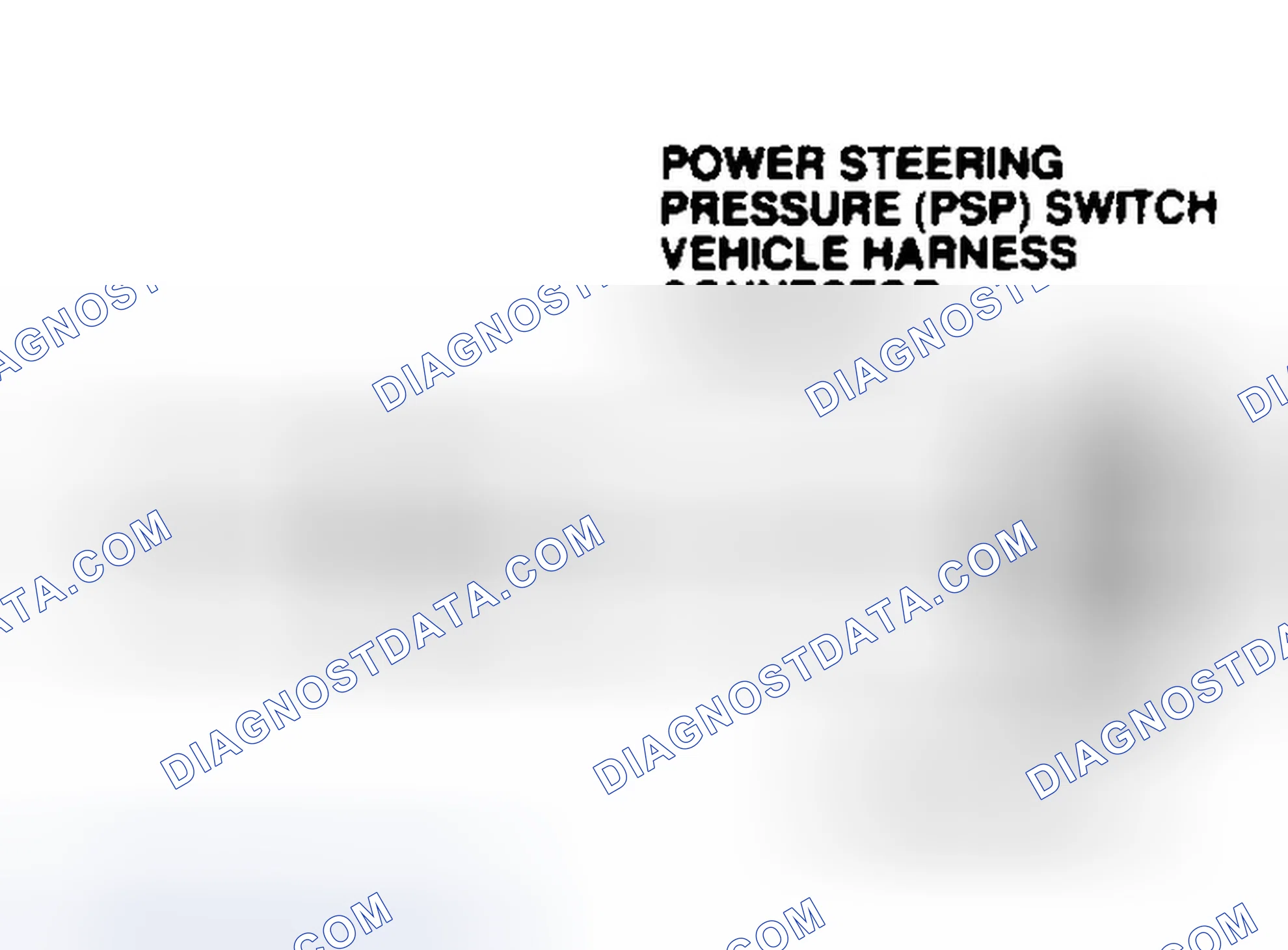 Scheme 30: Power Steering Pressure (PSP) Switch Circuit (FF1 - Probe)