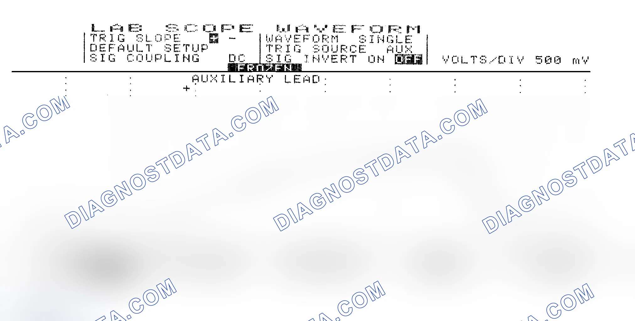 Scheme 14: Single Injector w/Excessive Current Flow - Current Pattern