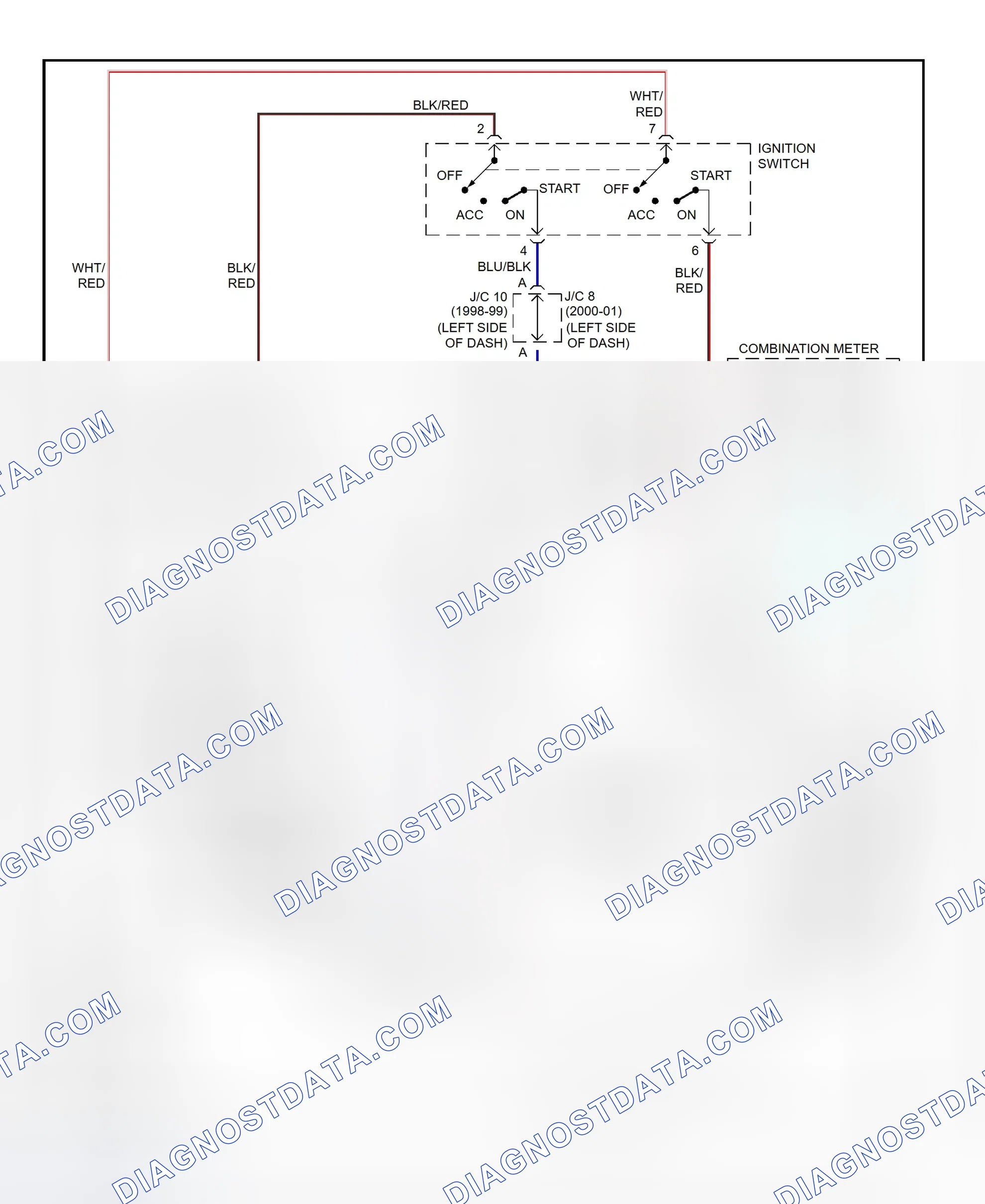 Scheme 7: Charging System Wiring Diagram (Lexus LX470)