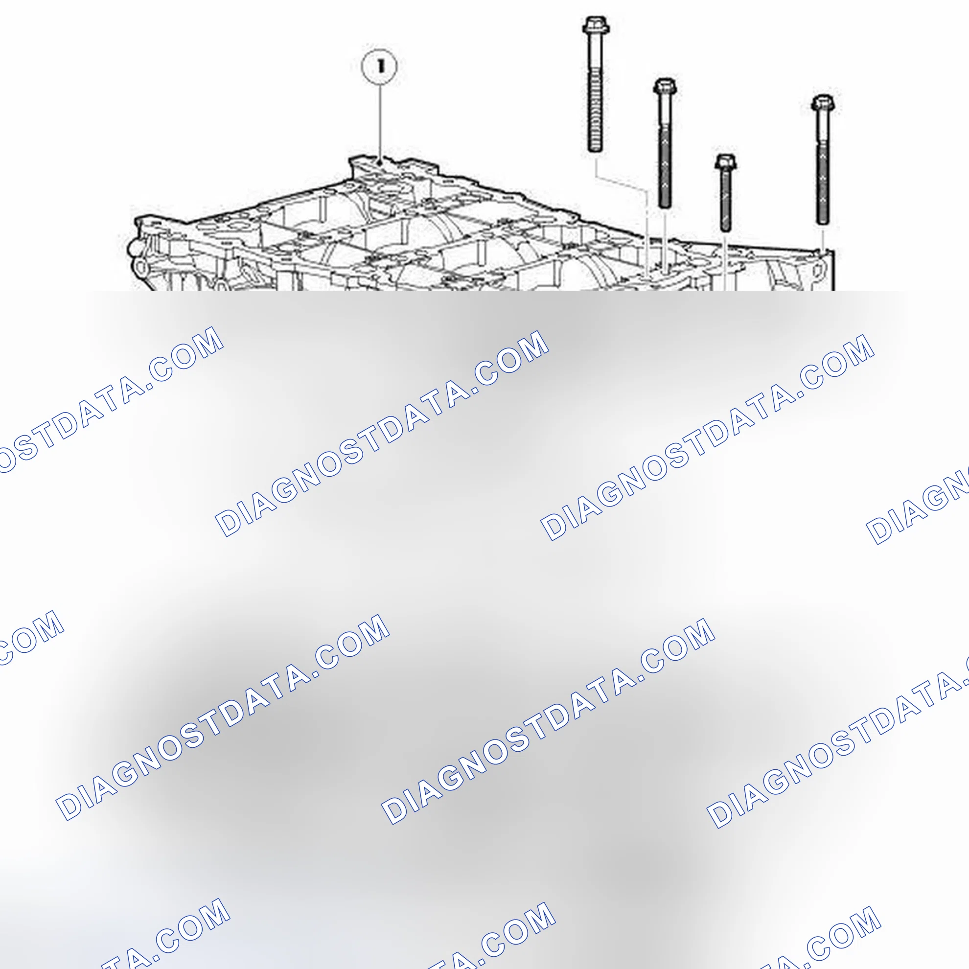 Scheme 266: CRANKSHAFT AND SUMP COMPONENTS