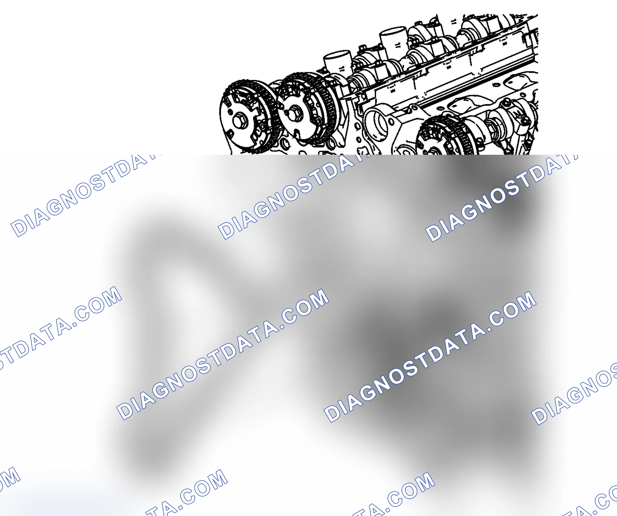 Scheme 169: Secondary Camshaft Intermediate Drive Chain Removal - Left Side