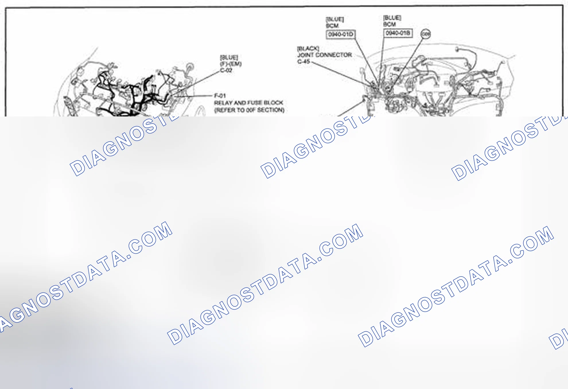 Scheme 410: Body Control Module Wiring Diagram - 0940-B (2 Of 2)