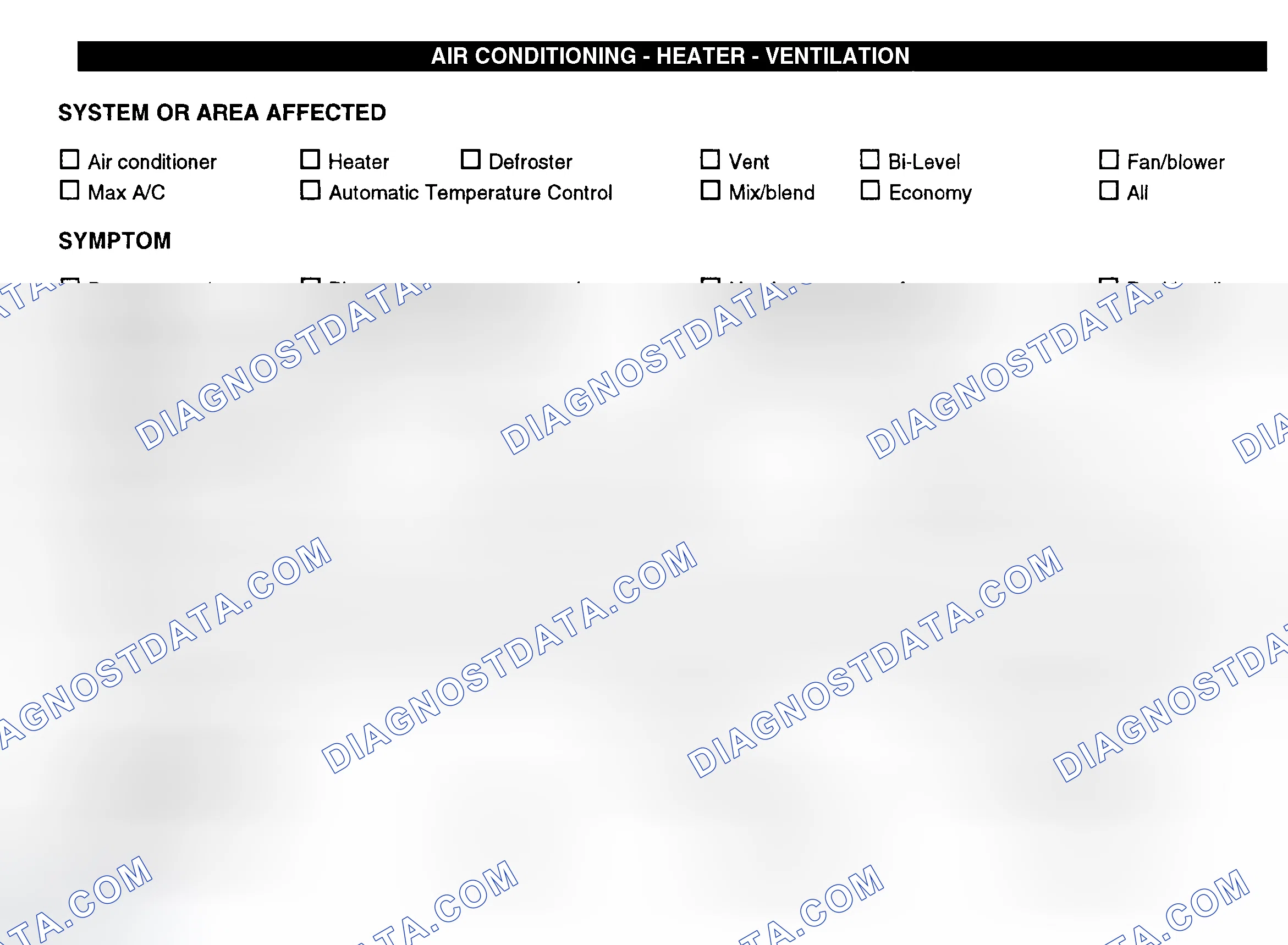 Scheme 8: Air Conditioning, Heater & Ventilation
