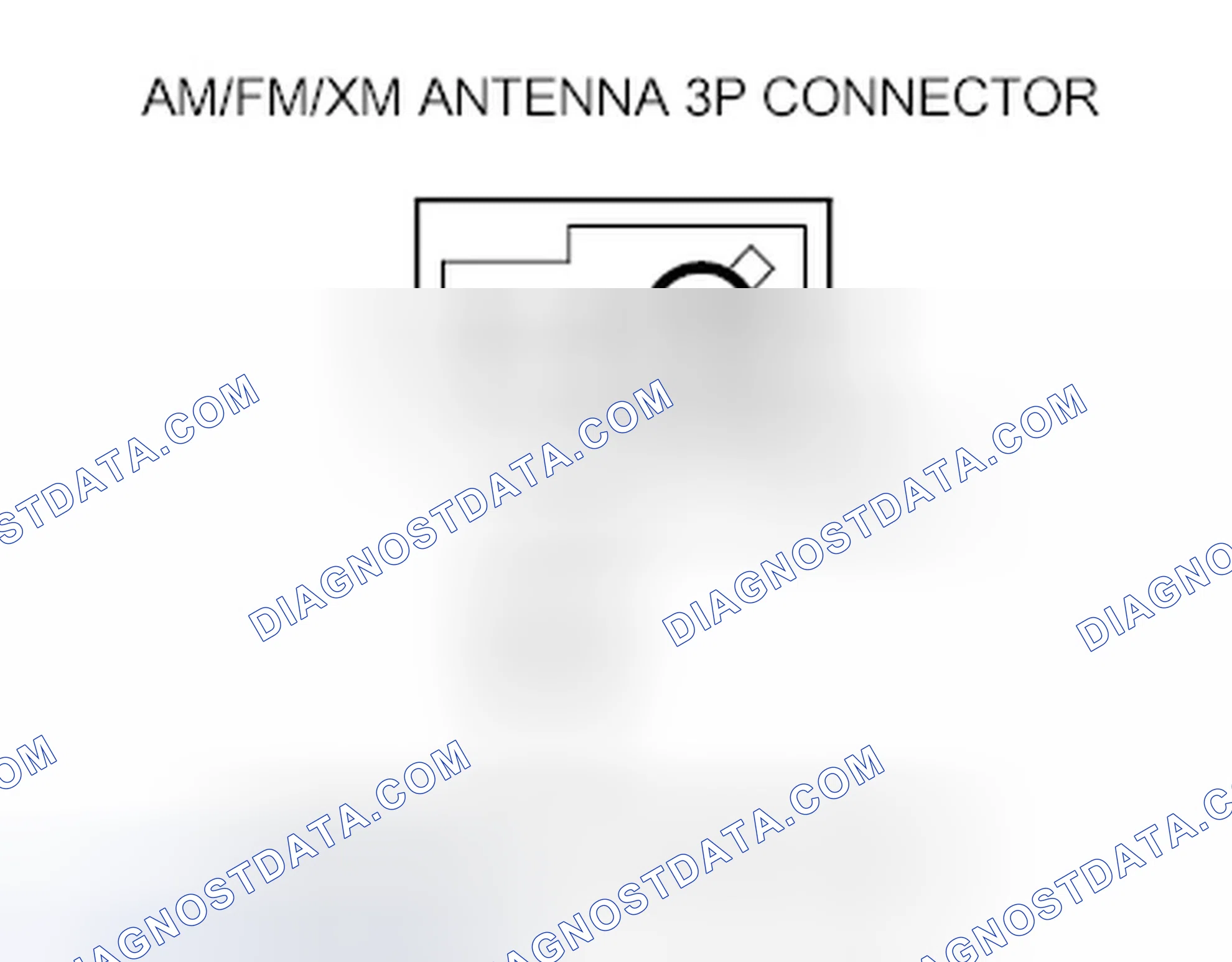 Scheme 68: Poor AM Or FM Radio Reception Or Interference (Without Navigation With XM)