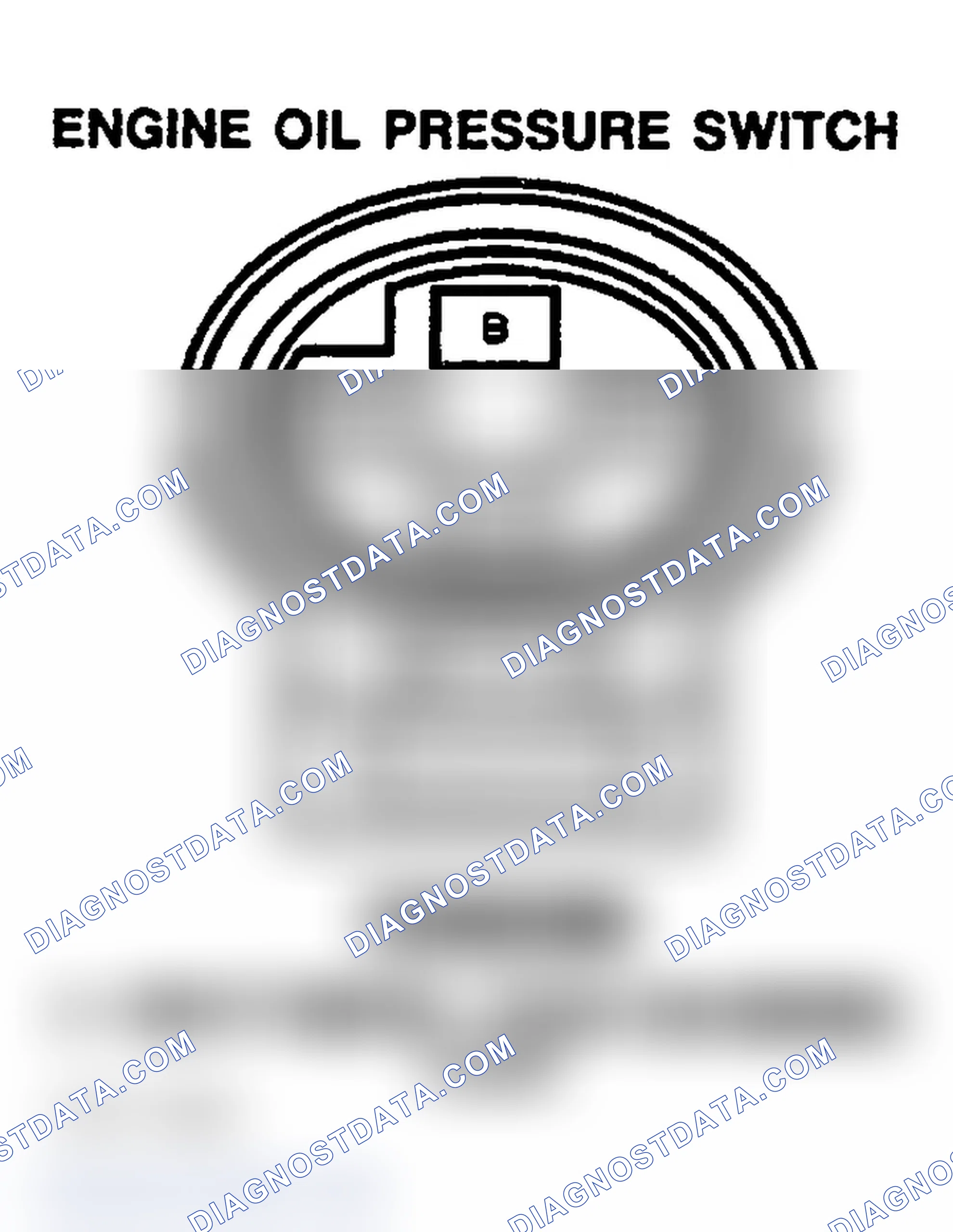 Scheme 126: ENGINE OIL PRESSURE SWITCH