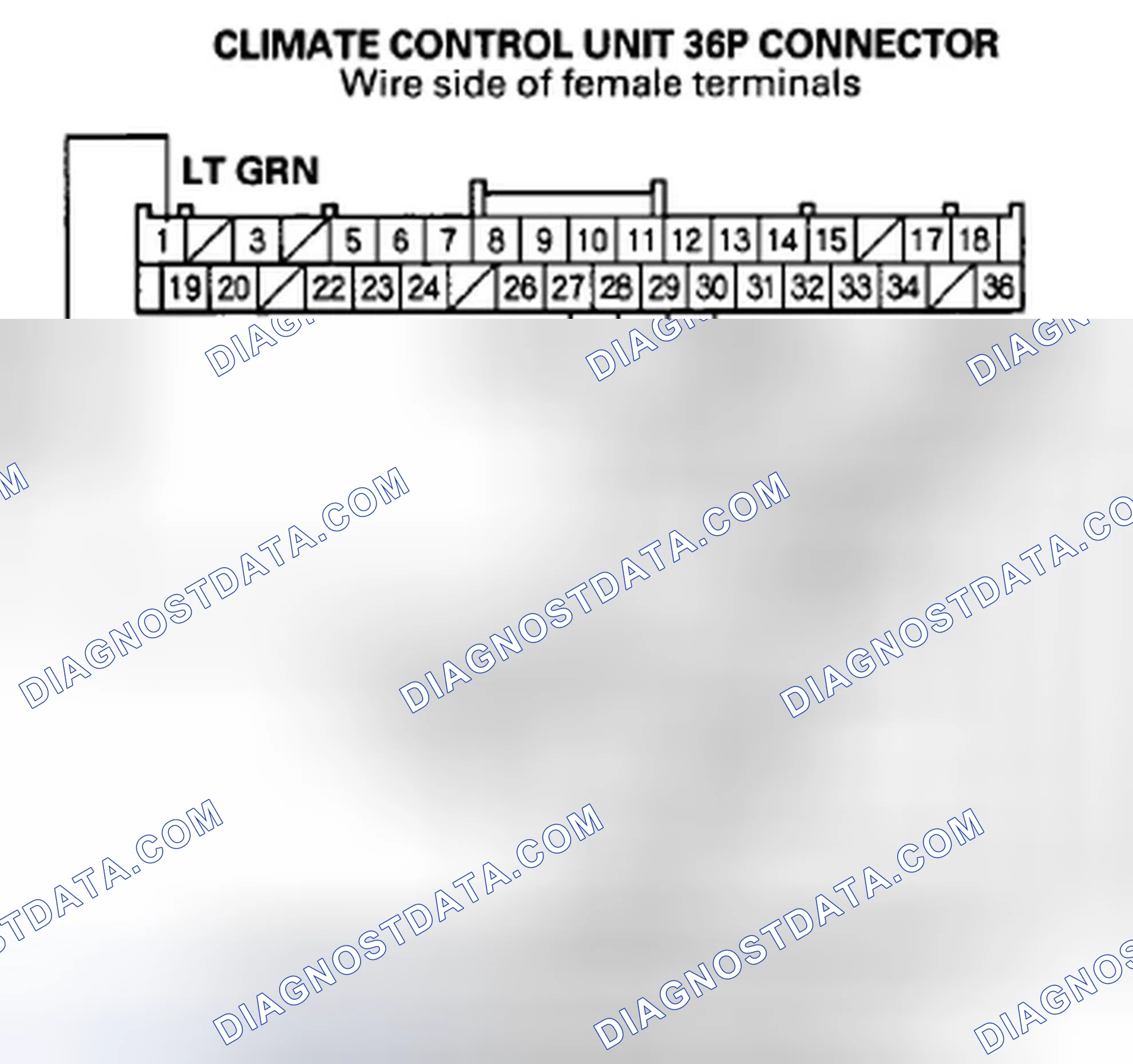 Scheme 147: DTC B1239 or DTC indicator D and A/C: An Open or Short in the Mode Control Motor Circuit