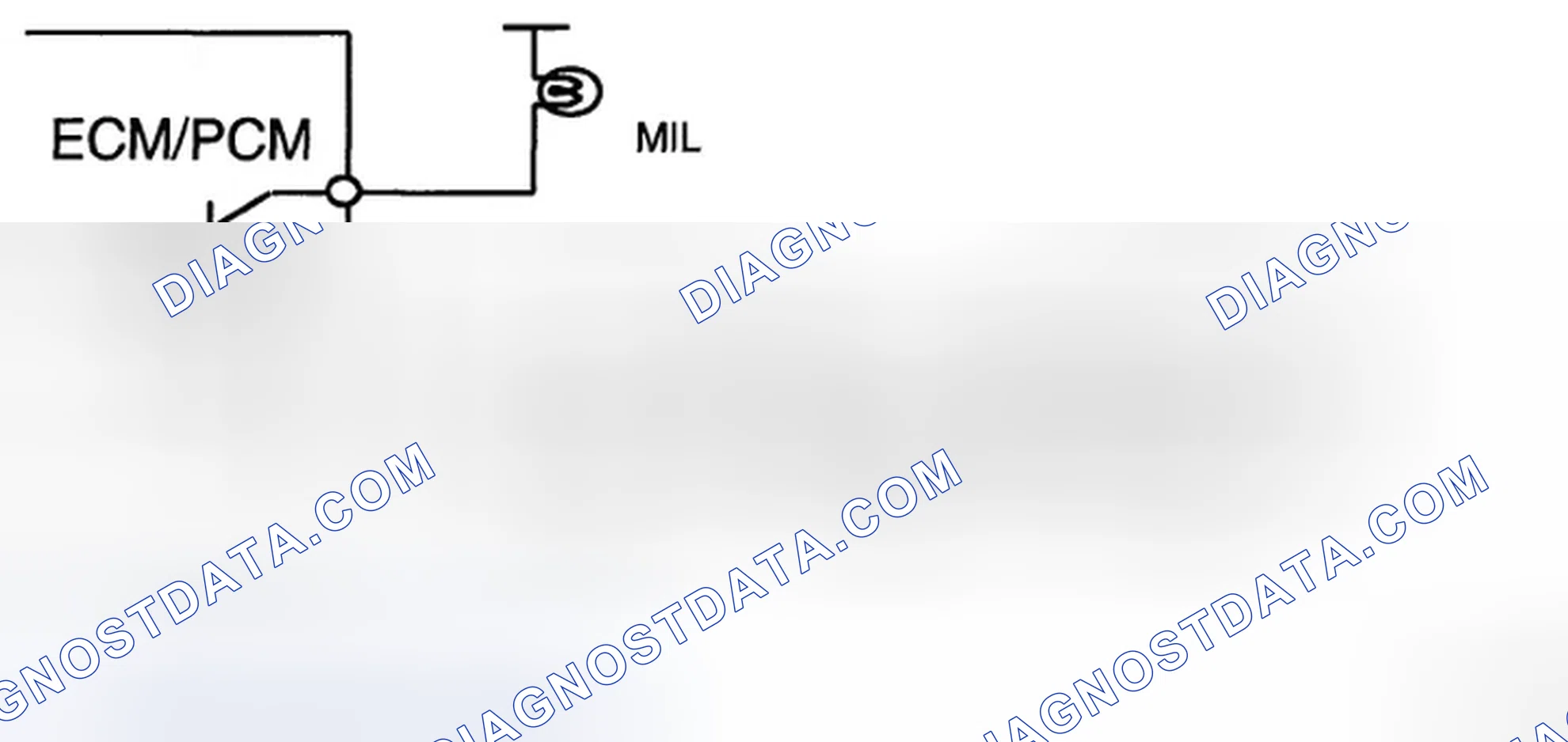 Scheme 22: 2) MIL (MALFUNCTION INDICATION LAMP) - MIL ACTIVITY BY TRANSISTOR