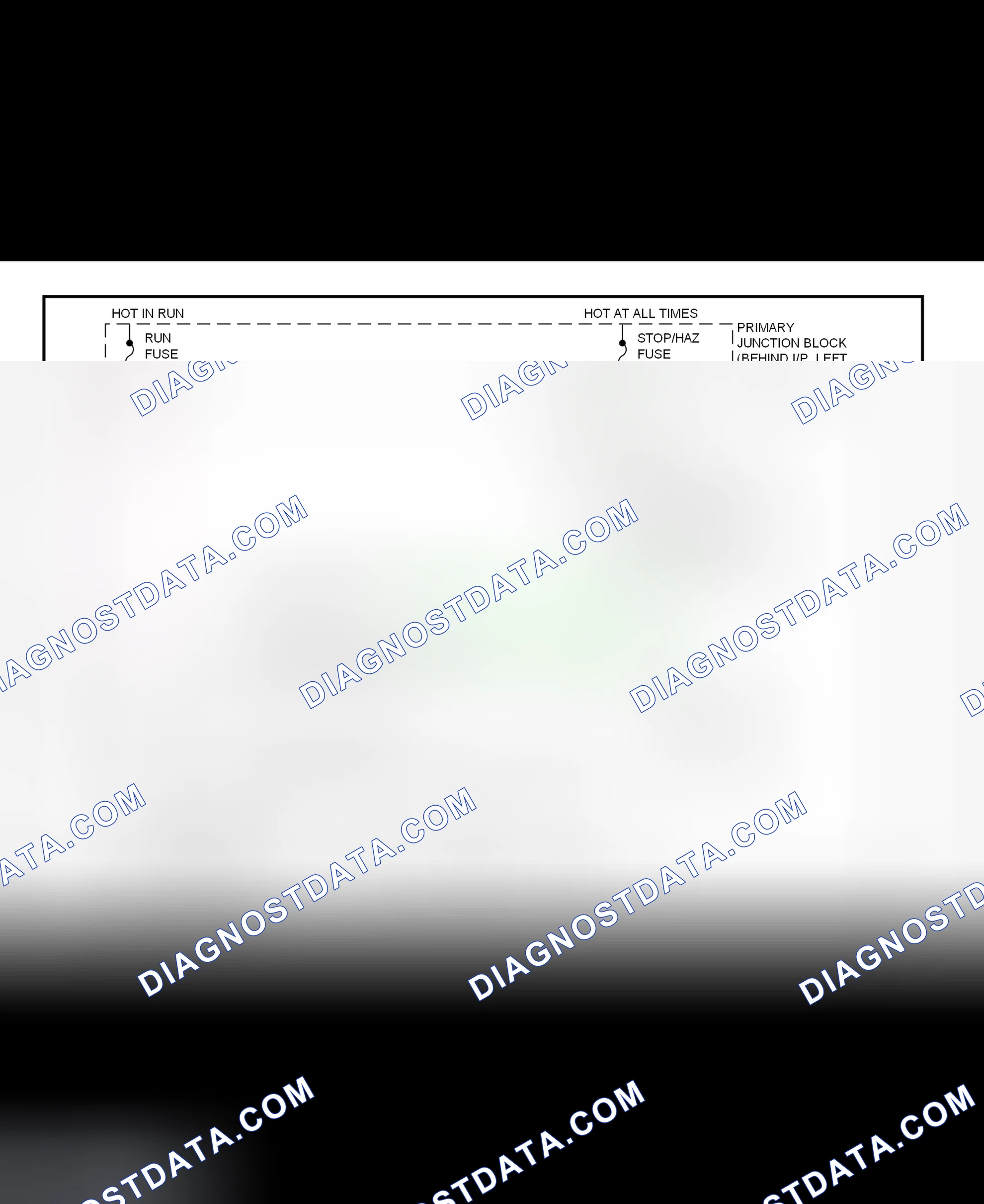 Scheme 68: Shift Interlock System Wiring Diagram (1997 Cougar & Thunderbird)