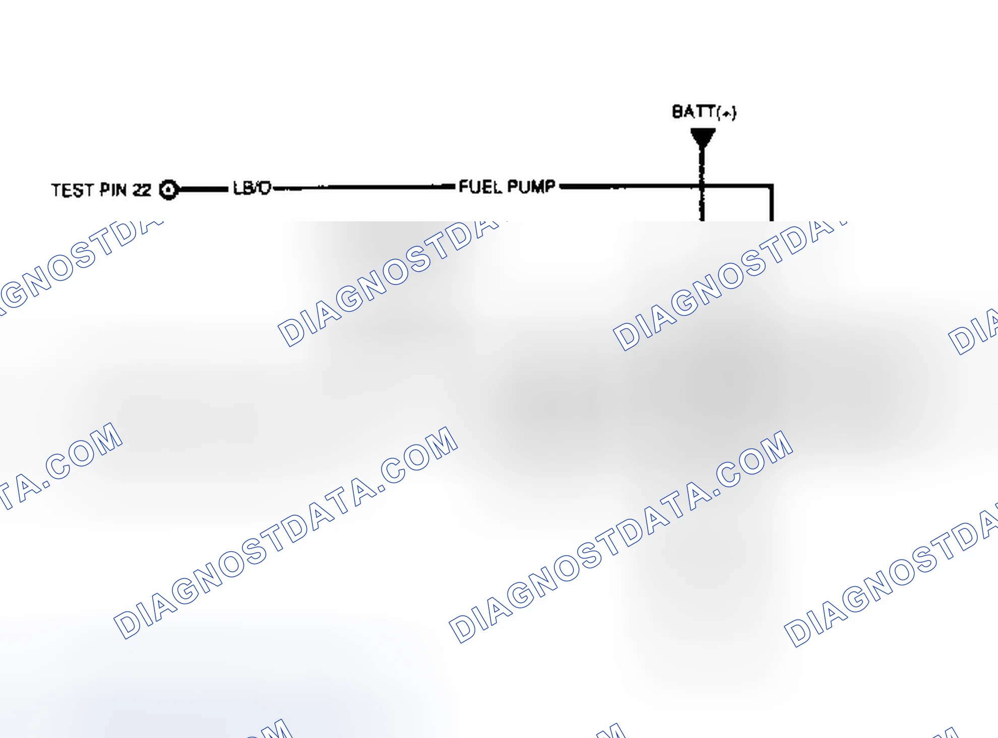Scheme 60: Fuel Pump Monitor Circuit Diagram (Mark VII)