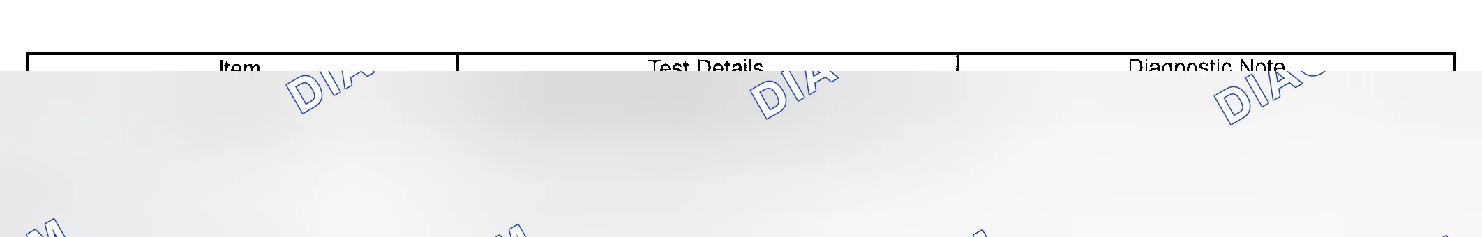 Scheme 61: INSPECTION PROCEDURE