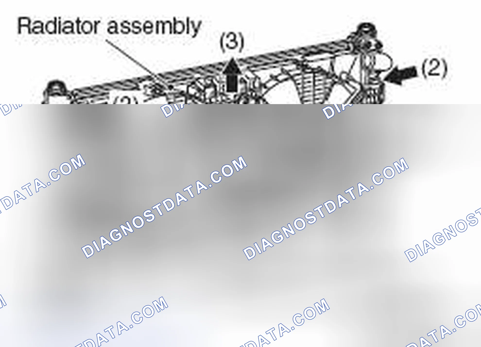 Scheme 13: << B >> BRACKET/FAN, FAN MOTOR AND FAN SHROUD ASSEMBLY REMOVAL