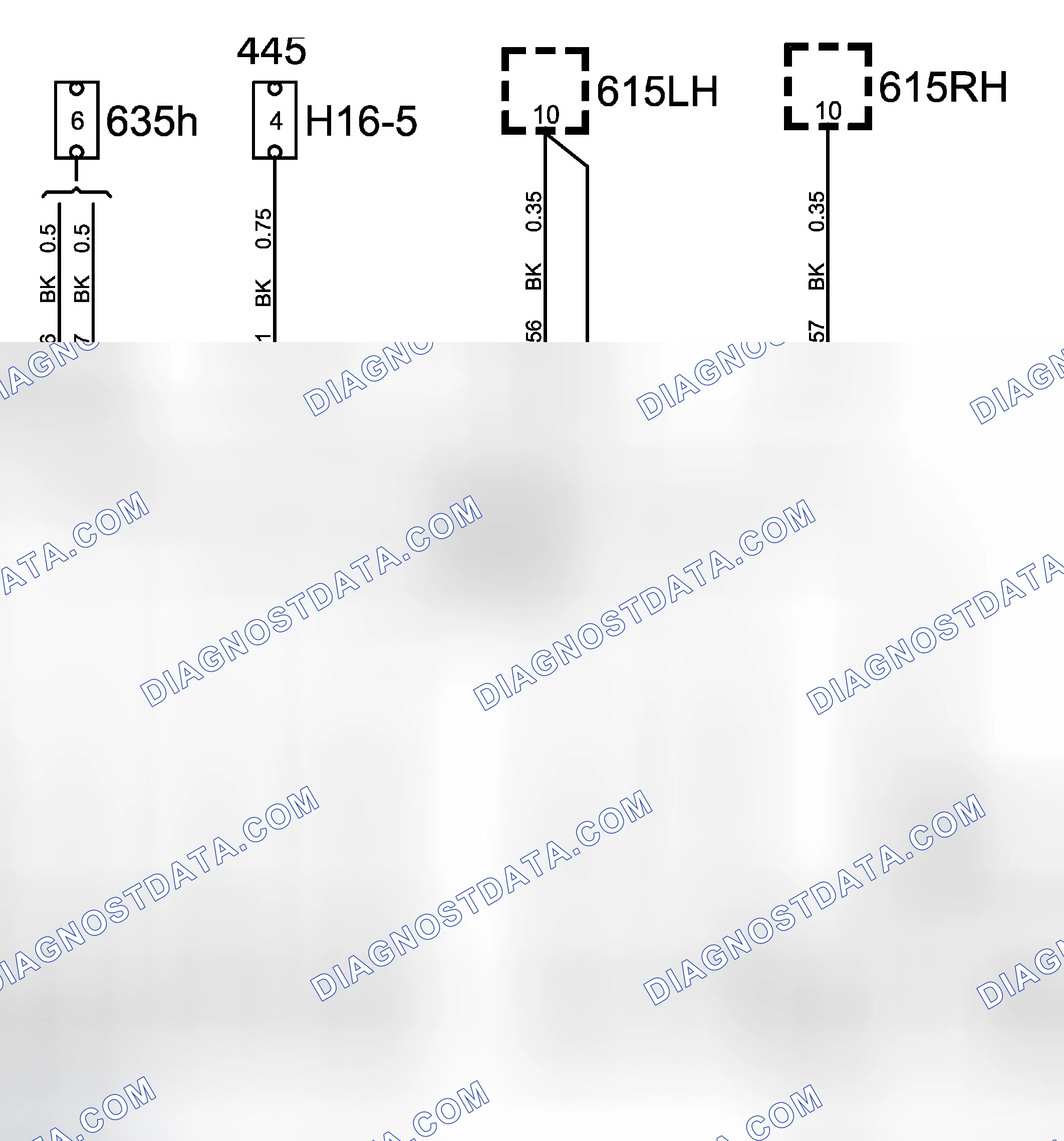 Scheme 151: Crimp Connection J43, Instrument Harness