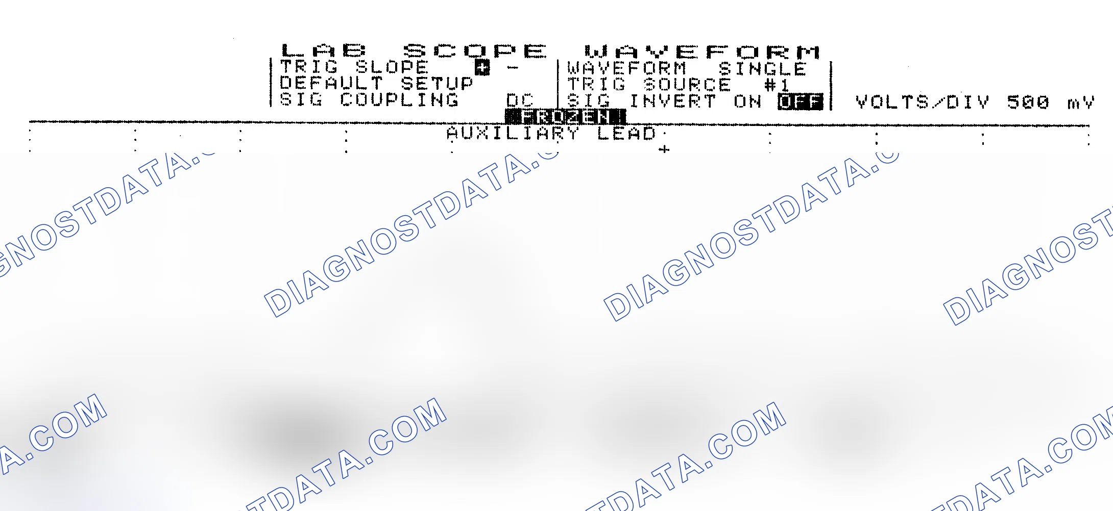 Scheme 10: Single Injector w/Excessive Current Flow - Current Pattern